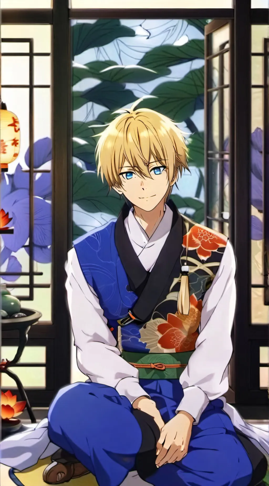 ai character: Neito Monoma background