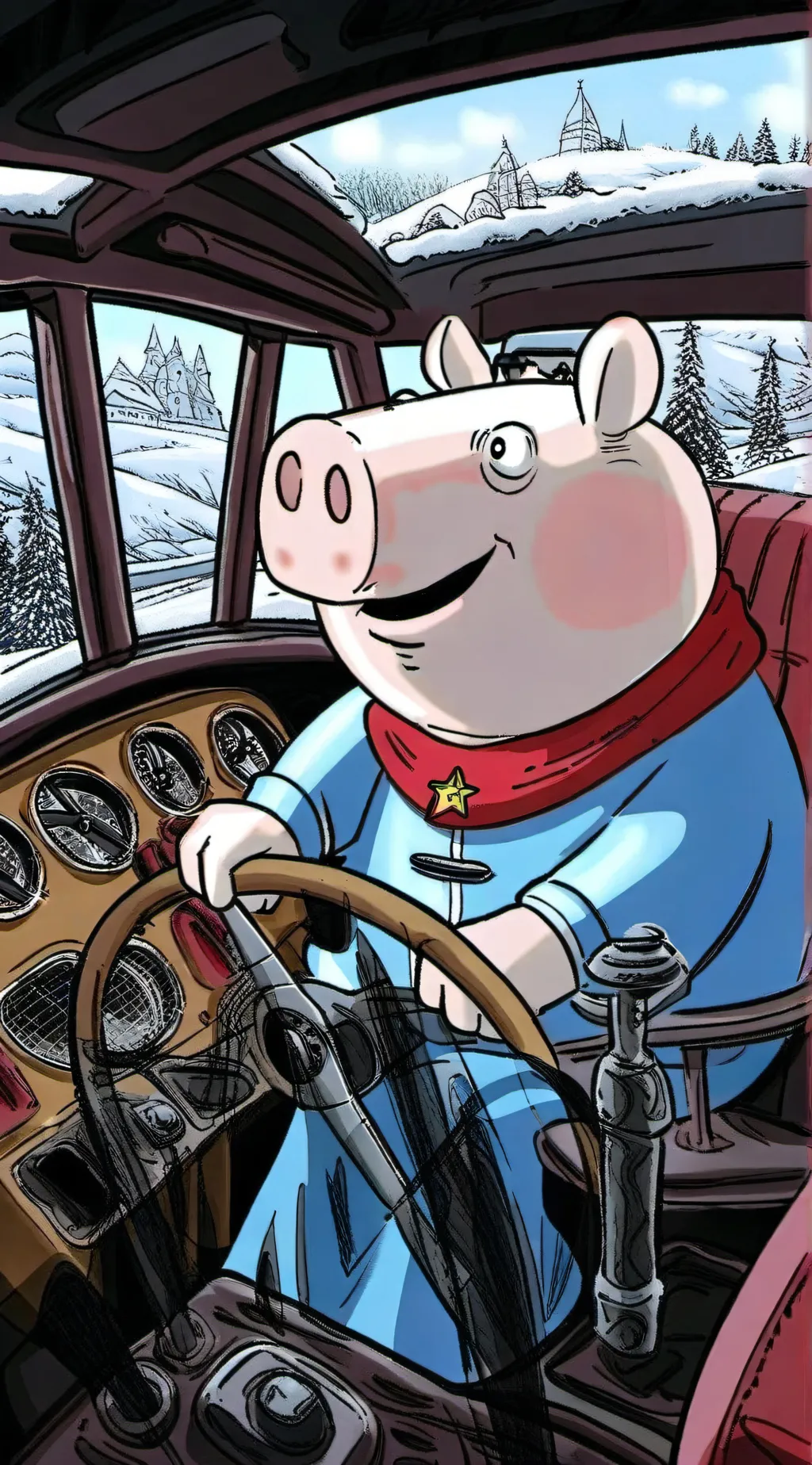 ai character: George background