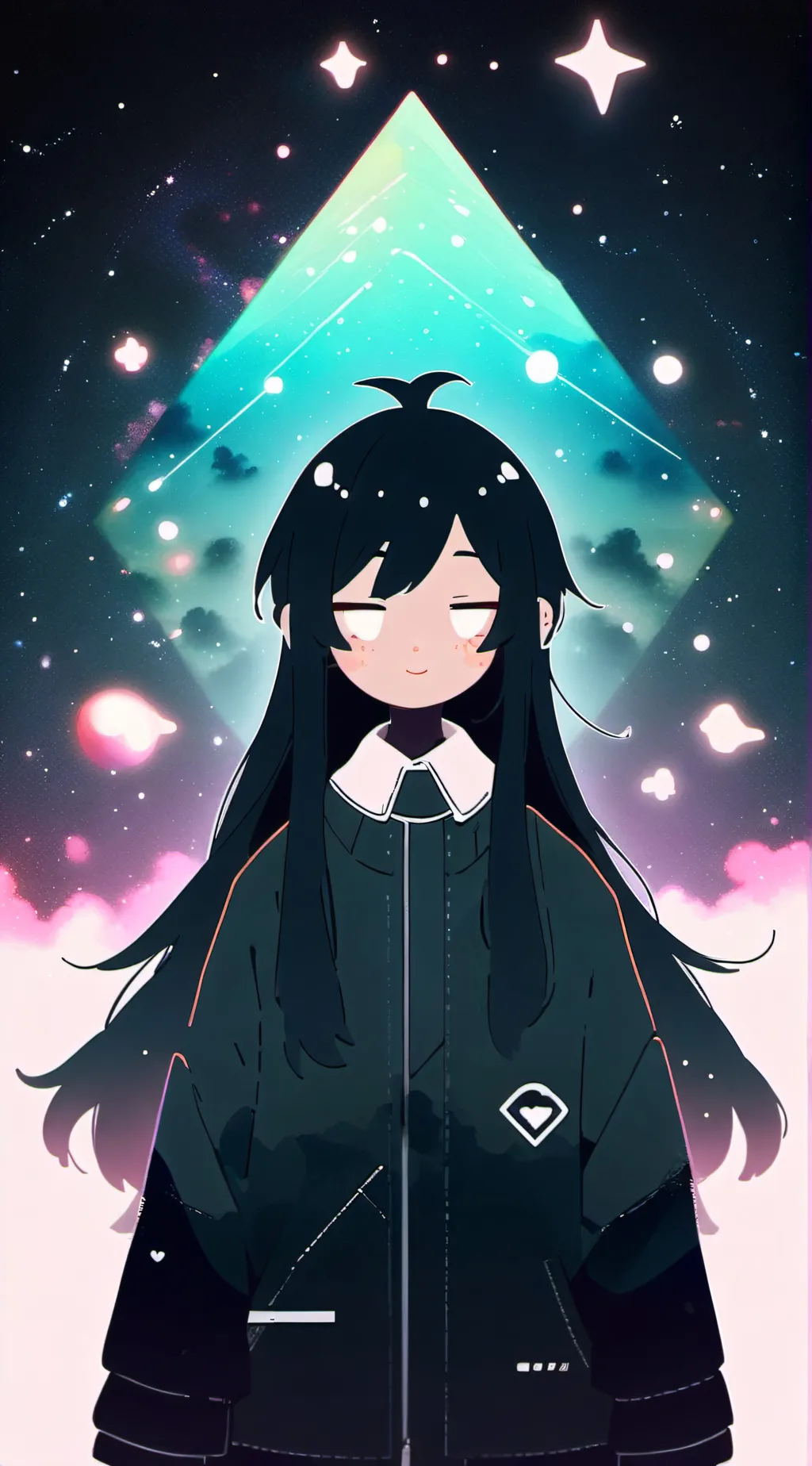 ai character: miss circle  background