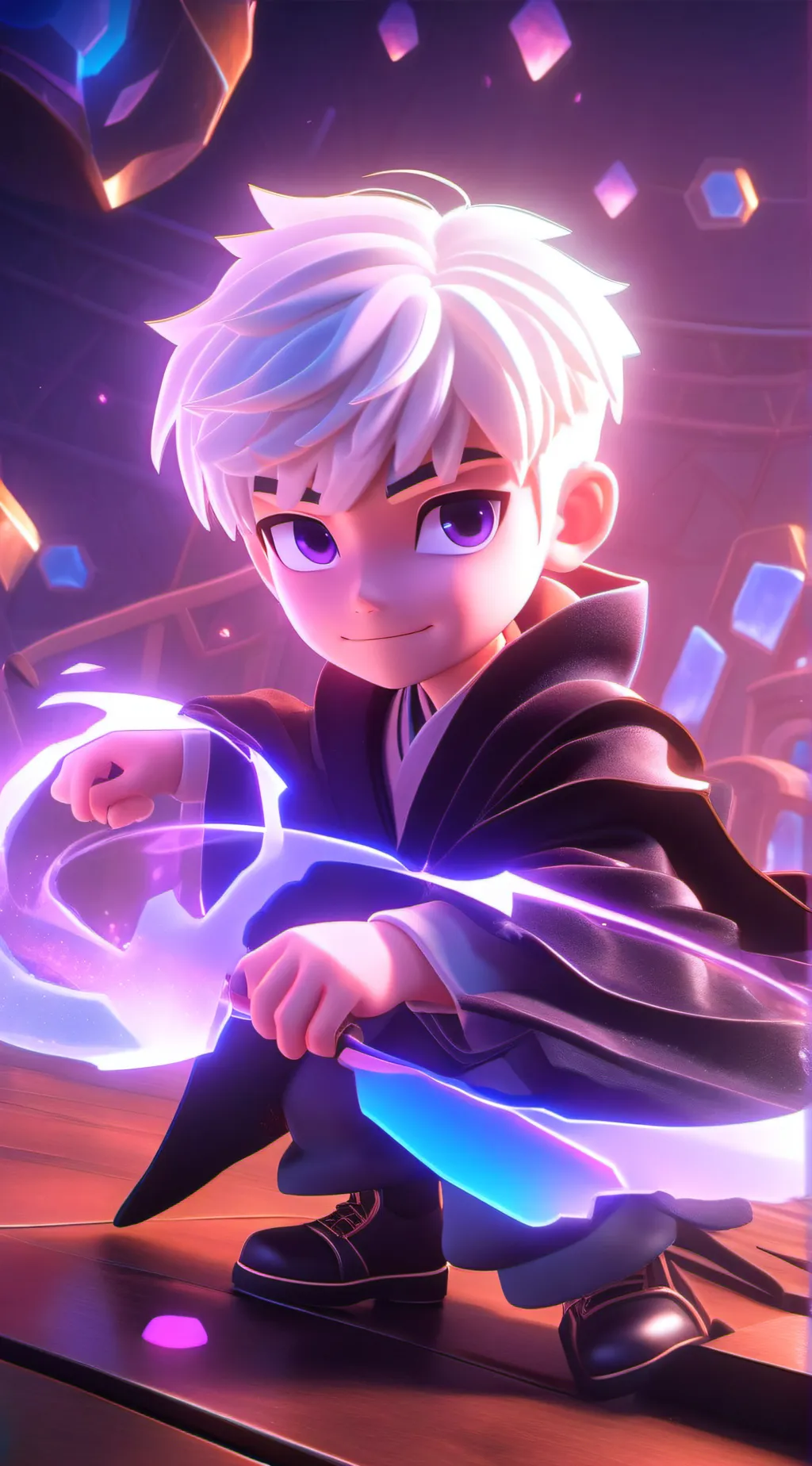 ai character: Draco Malfoy  background