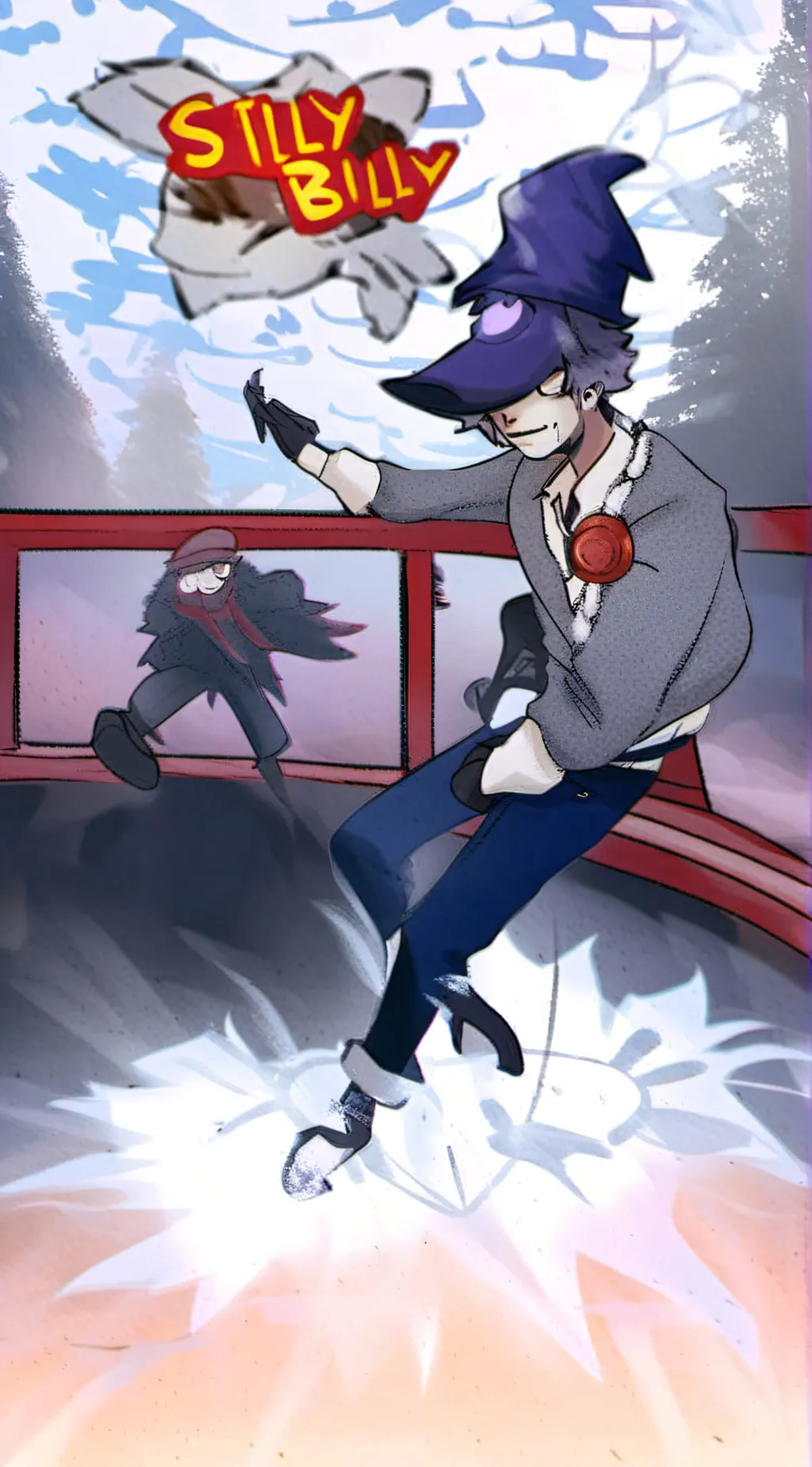 ai character: silly billy background