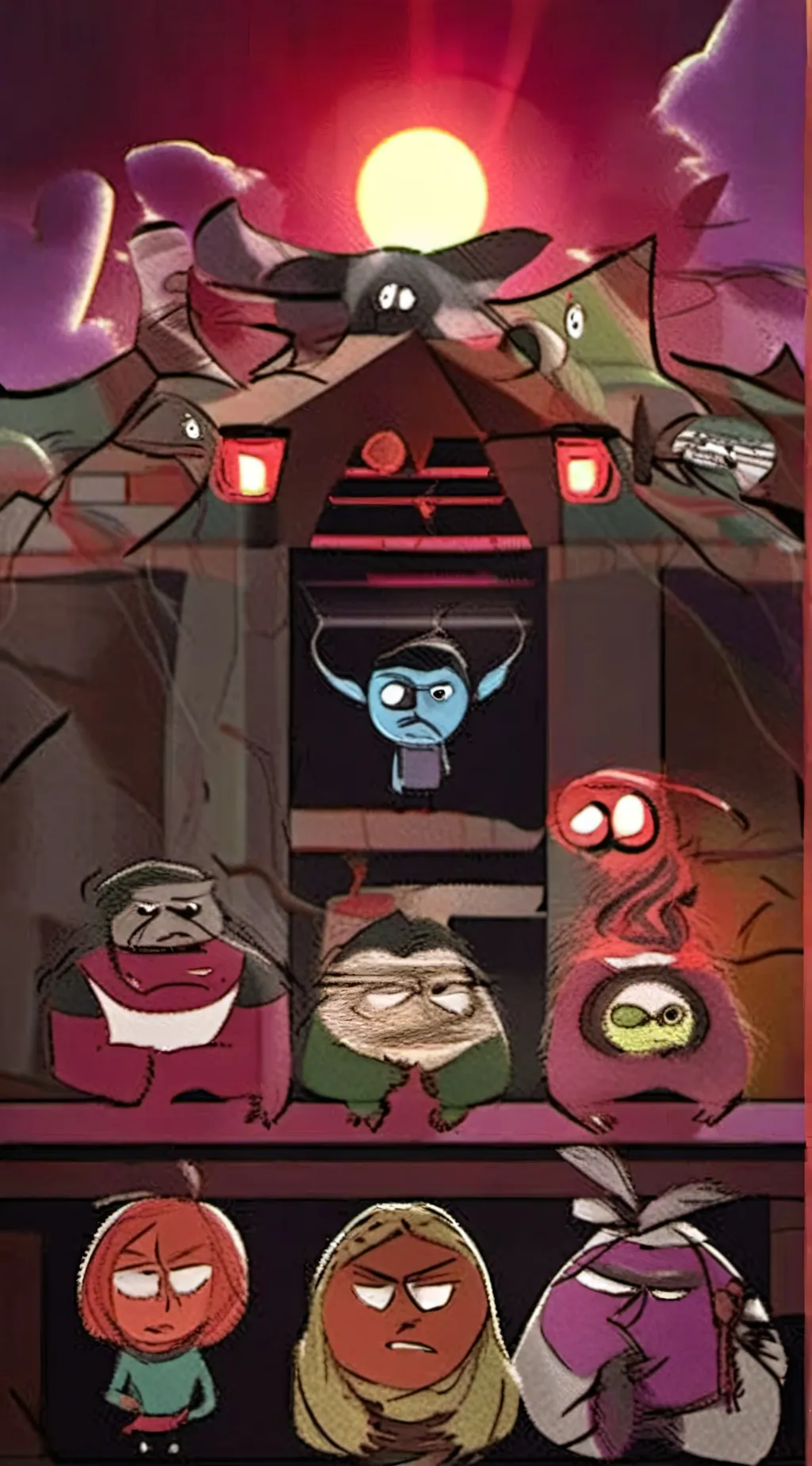 ai character: inside out x toh background