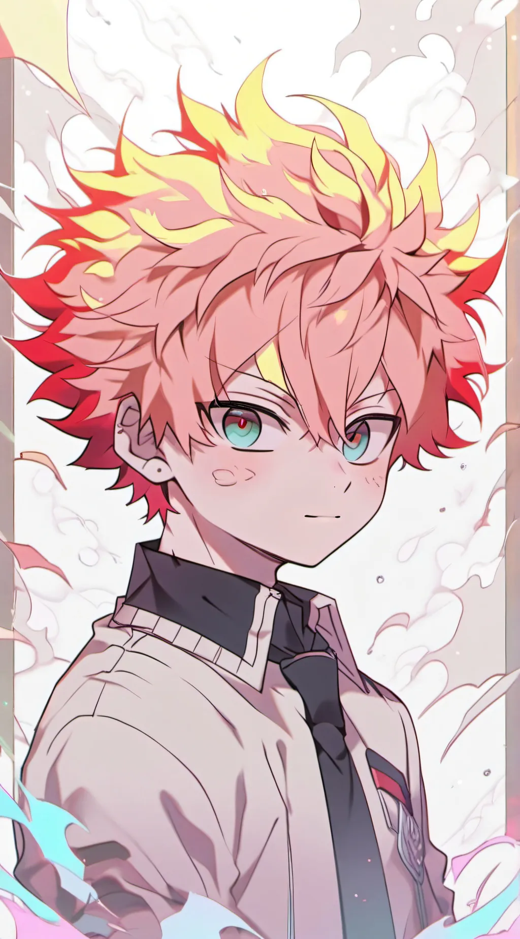 ai character: Mha bar background