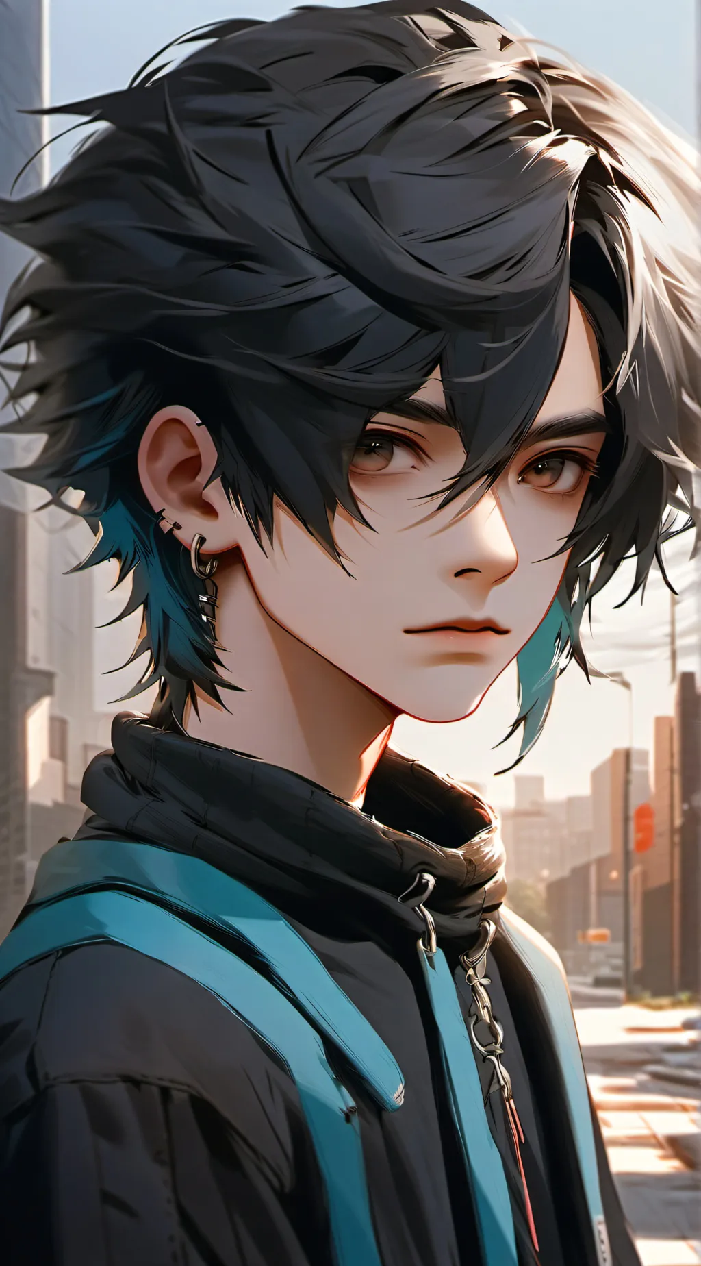 ai character: David background