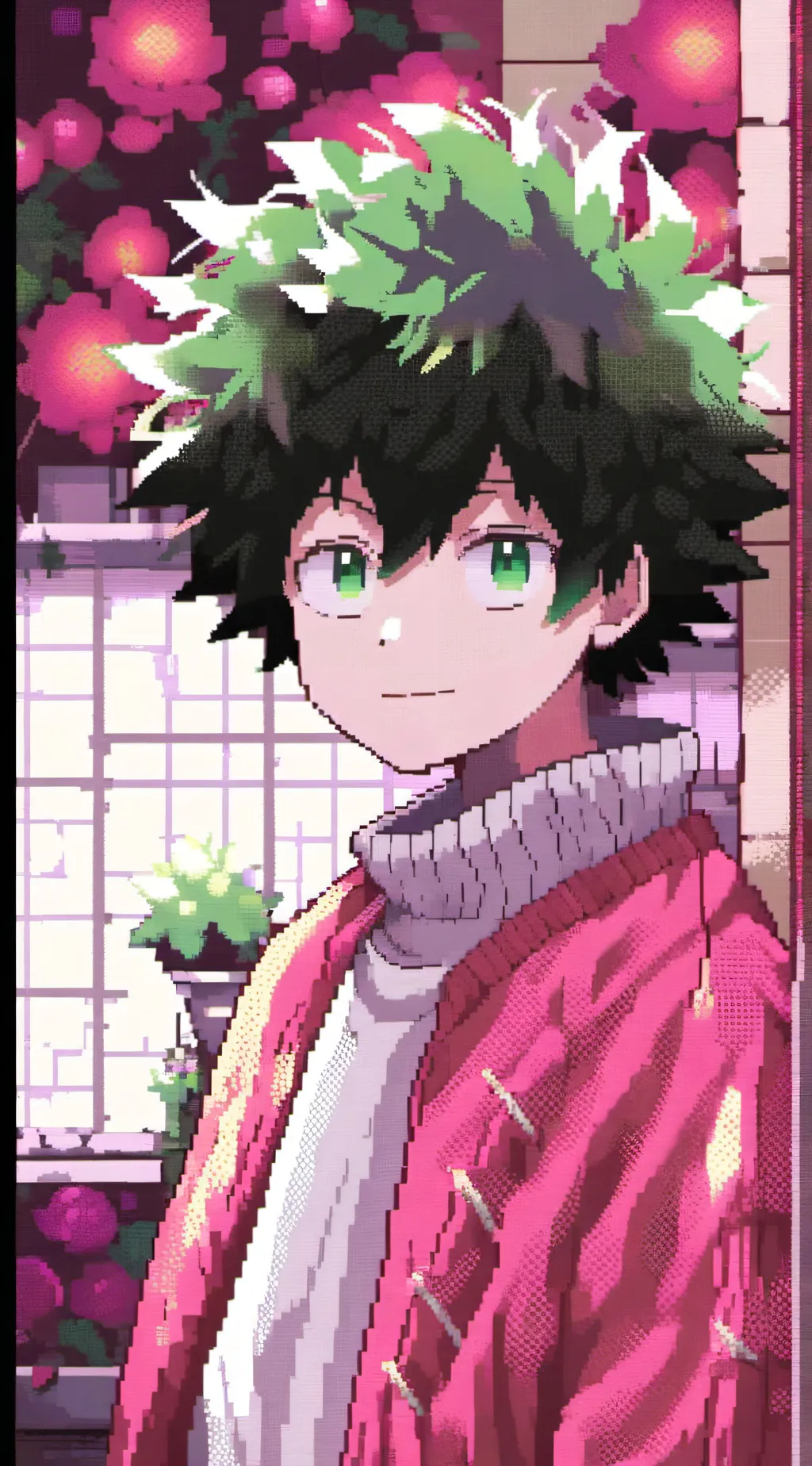 ai character: deku background