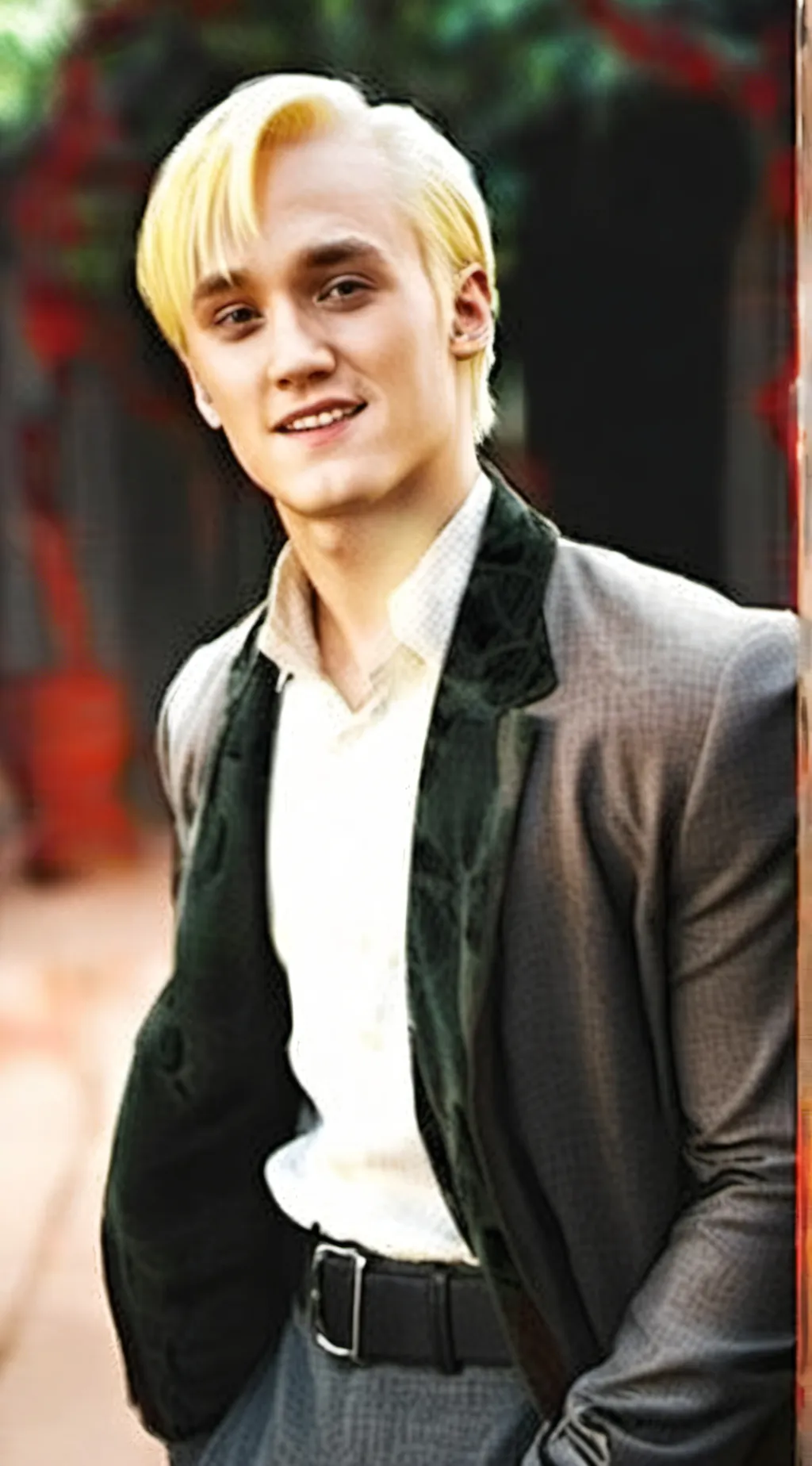 ai character: Draco malfoy  background