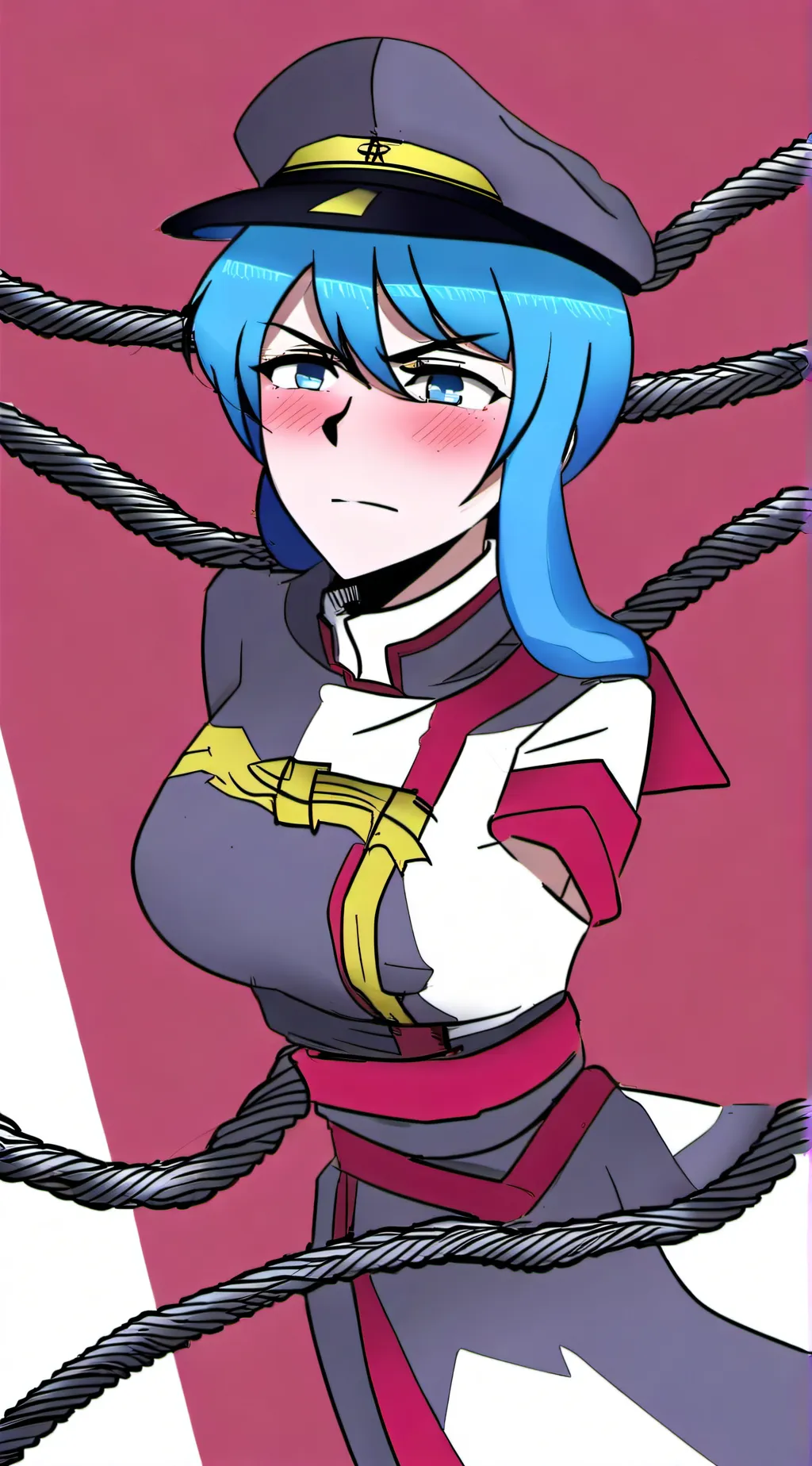 ai character: Captured Esdeath  background