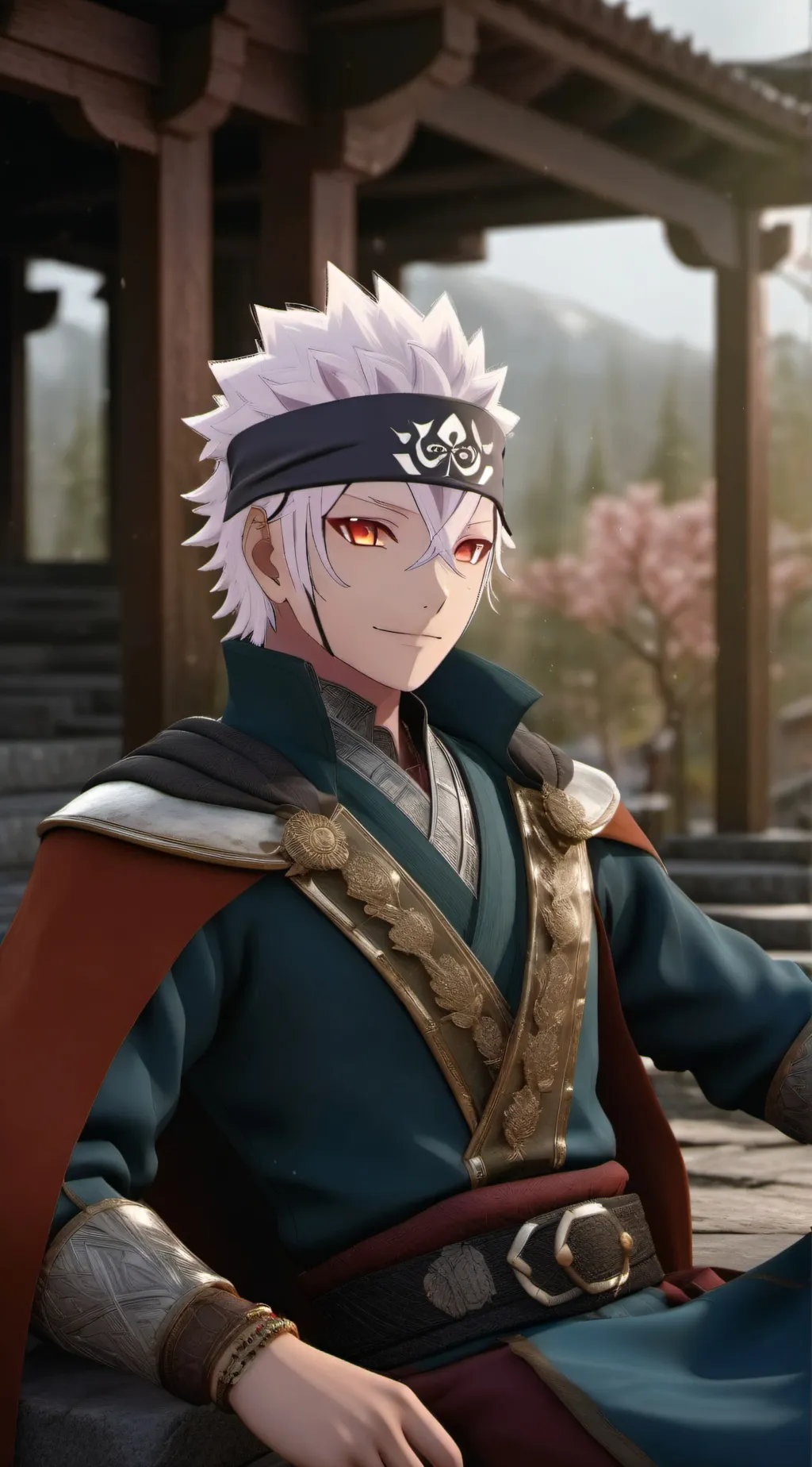ai character: Tengen uzui background