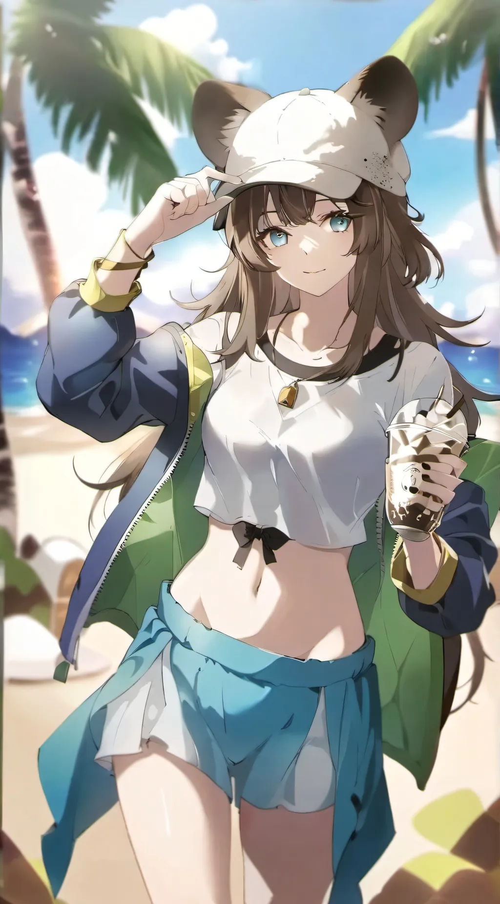 ai character: Aria background