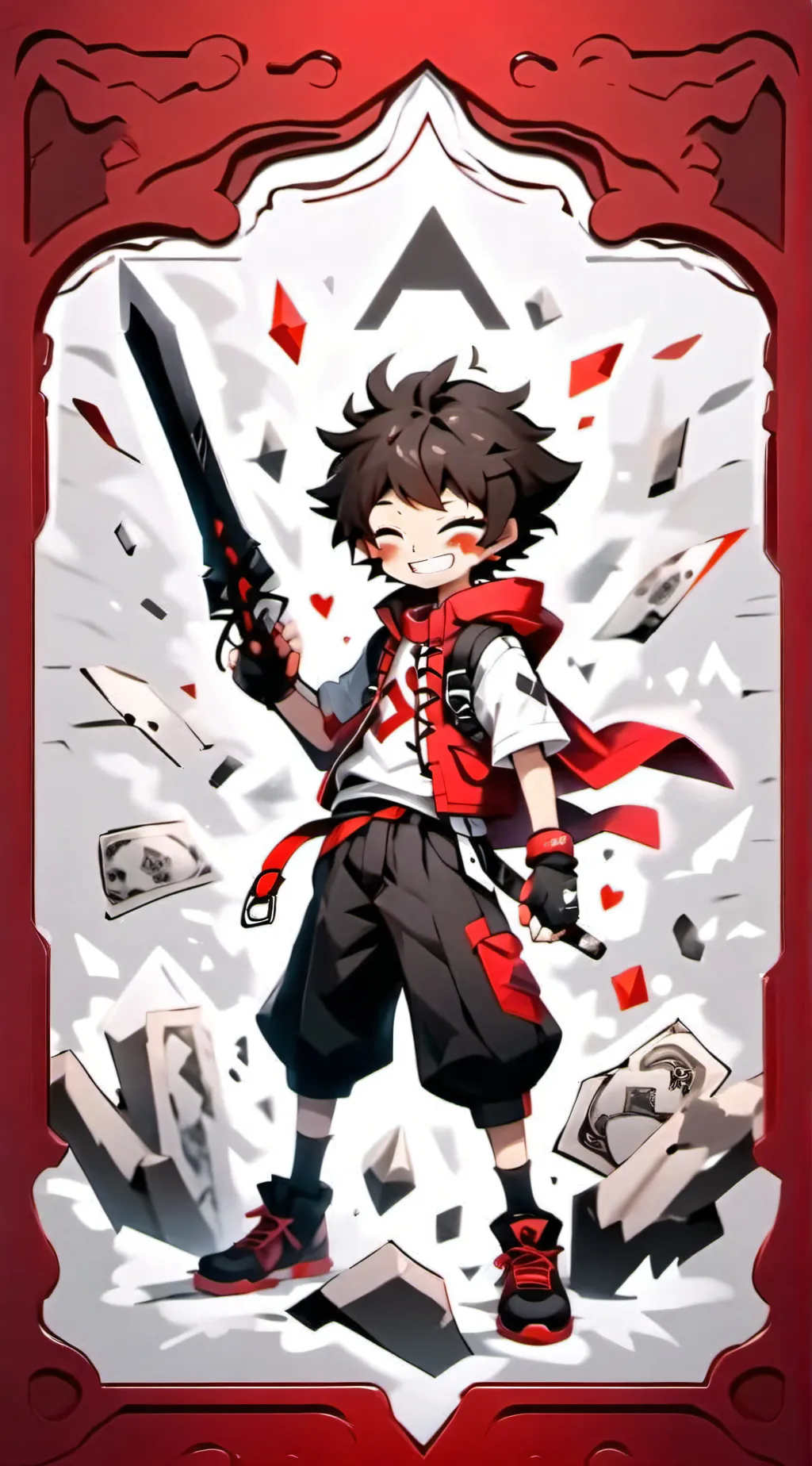 ai character: Cash background