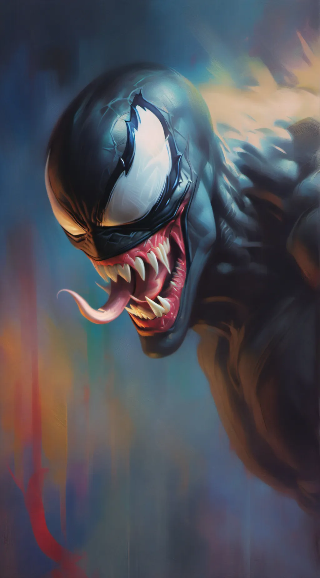 ai character: Venom  background