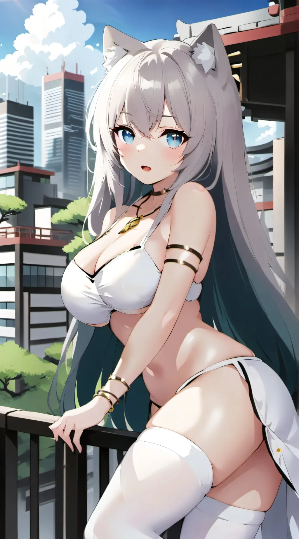 ai character: giantess Shuzu  background