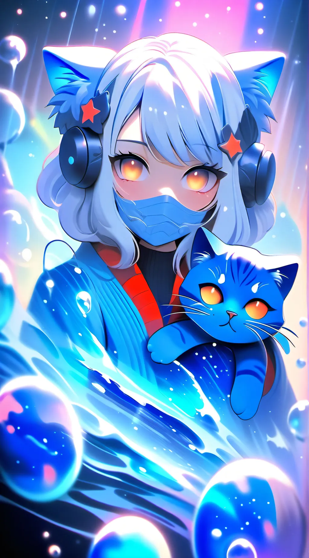 ai character: girlfriend  background