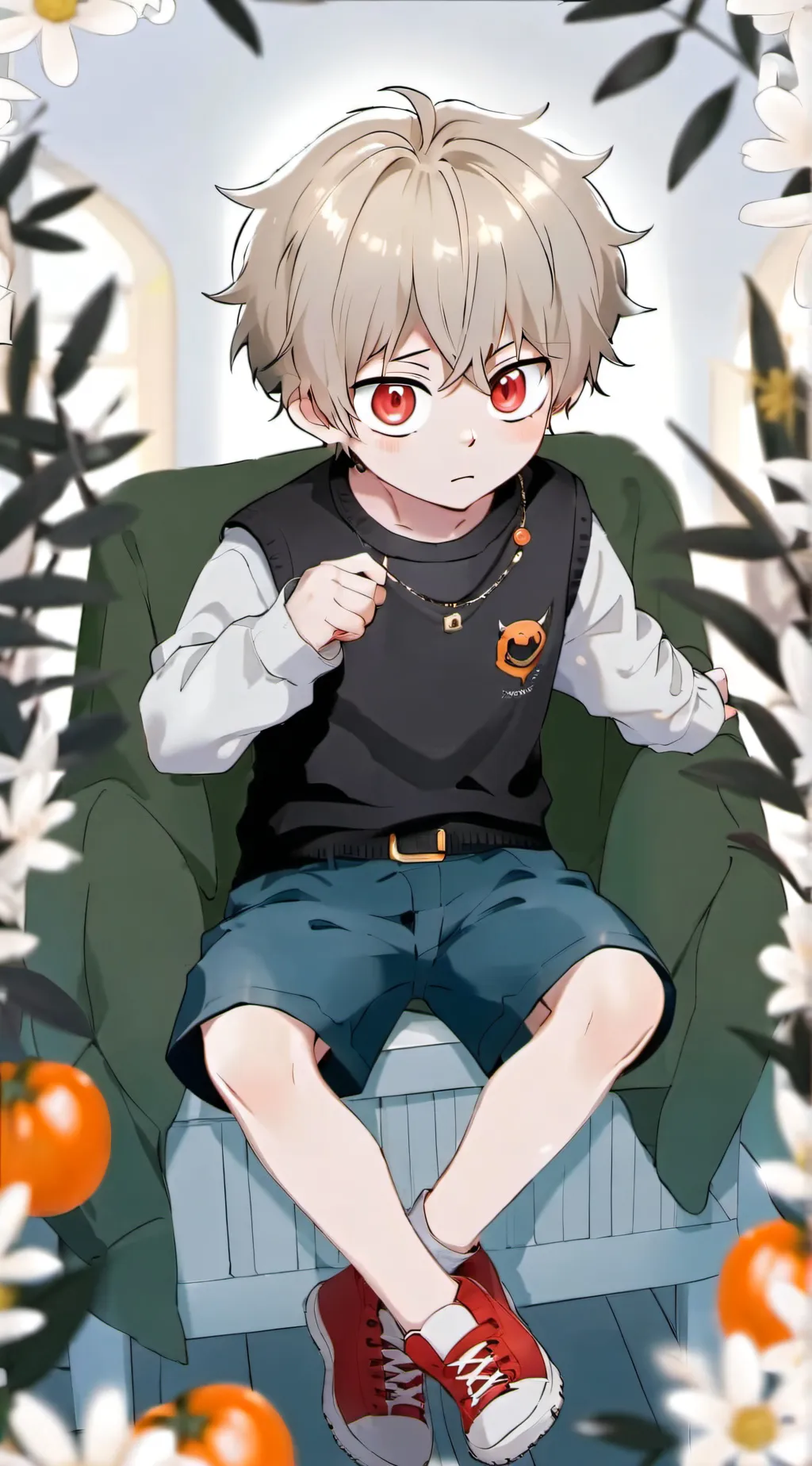 ai character: Baby Bakugo background