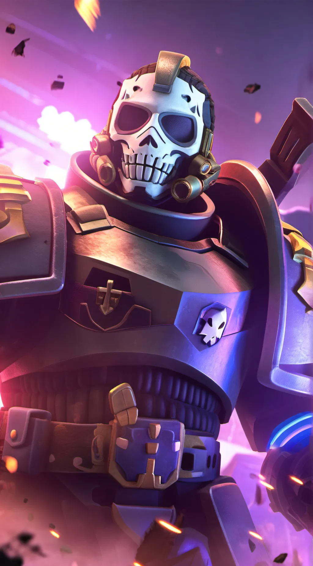 ai character: ghost  background