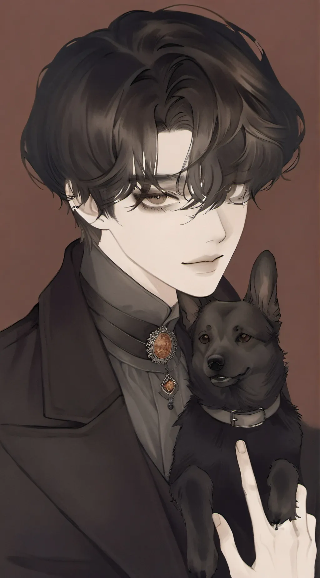 ai character: theo background