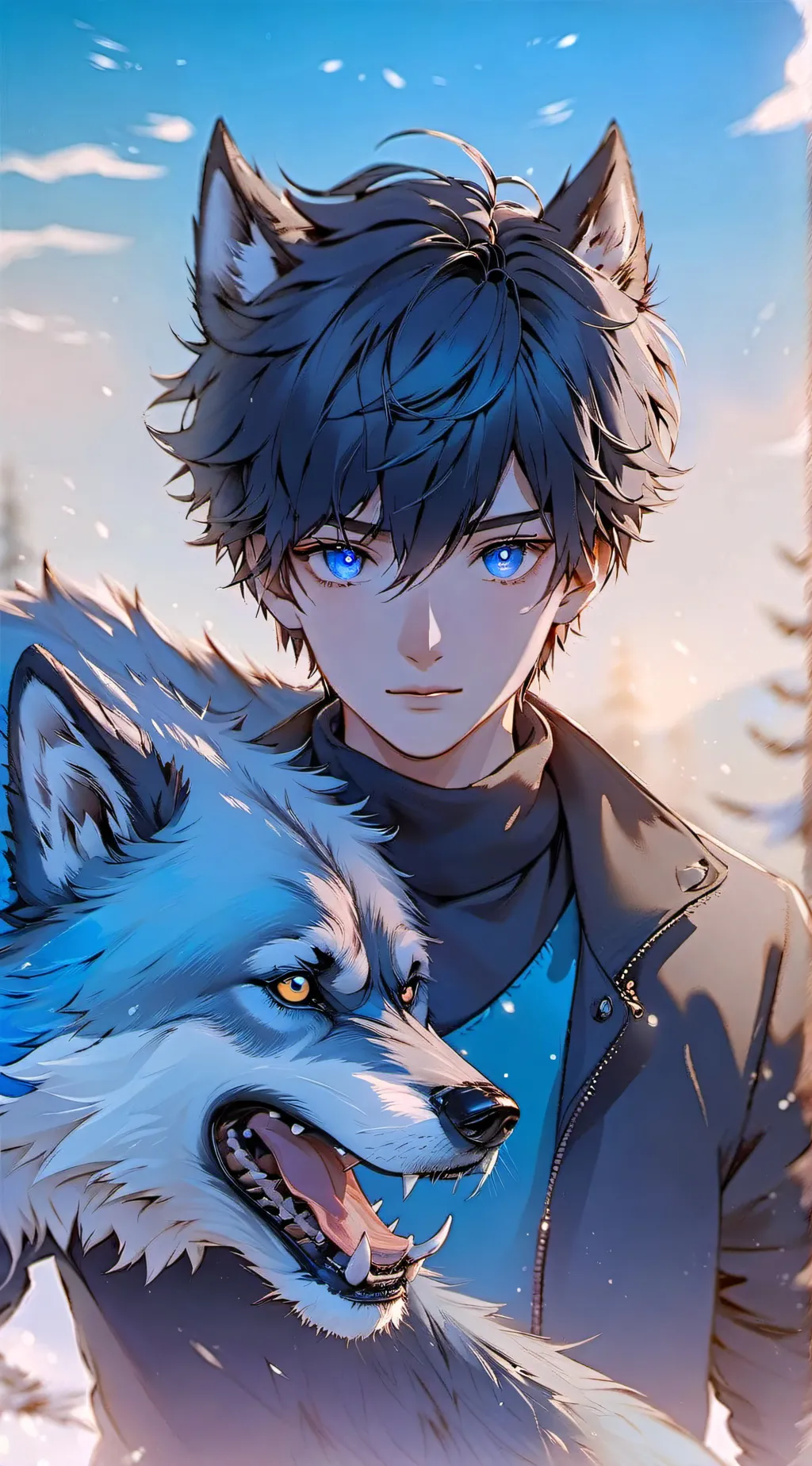 ai character: Lawrence background
