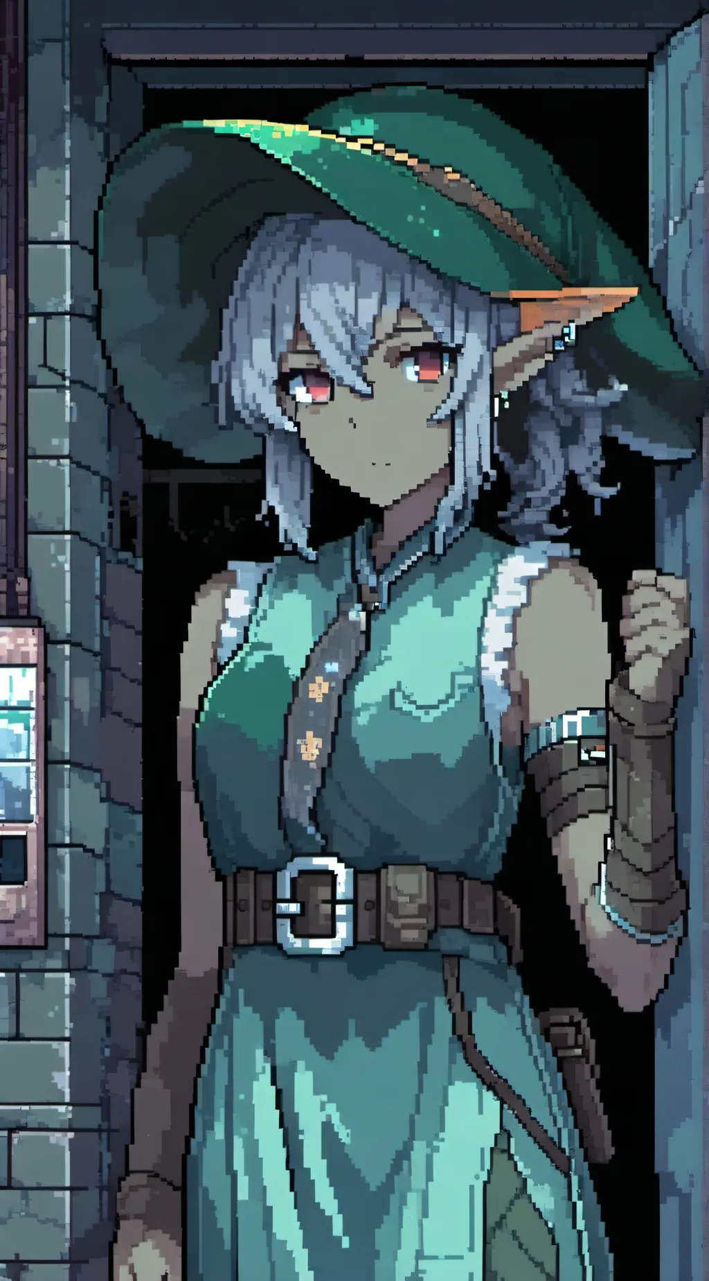 ai character: Topazie background