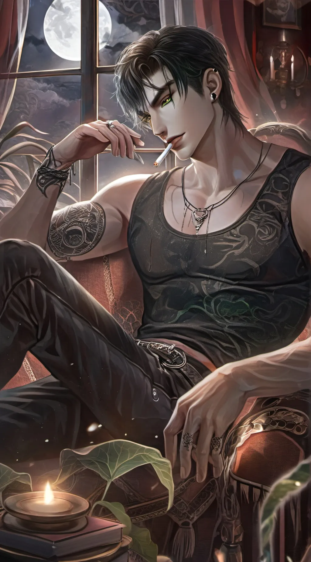 ai character: Cayden background