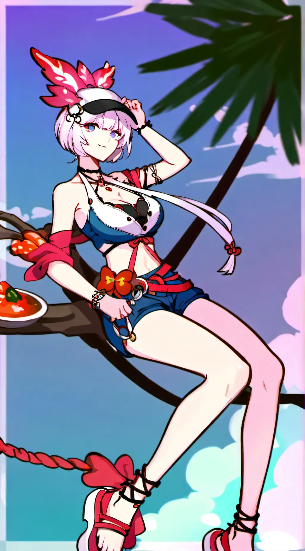 ai character: angl dust as a hum background