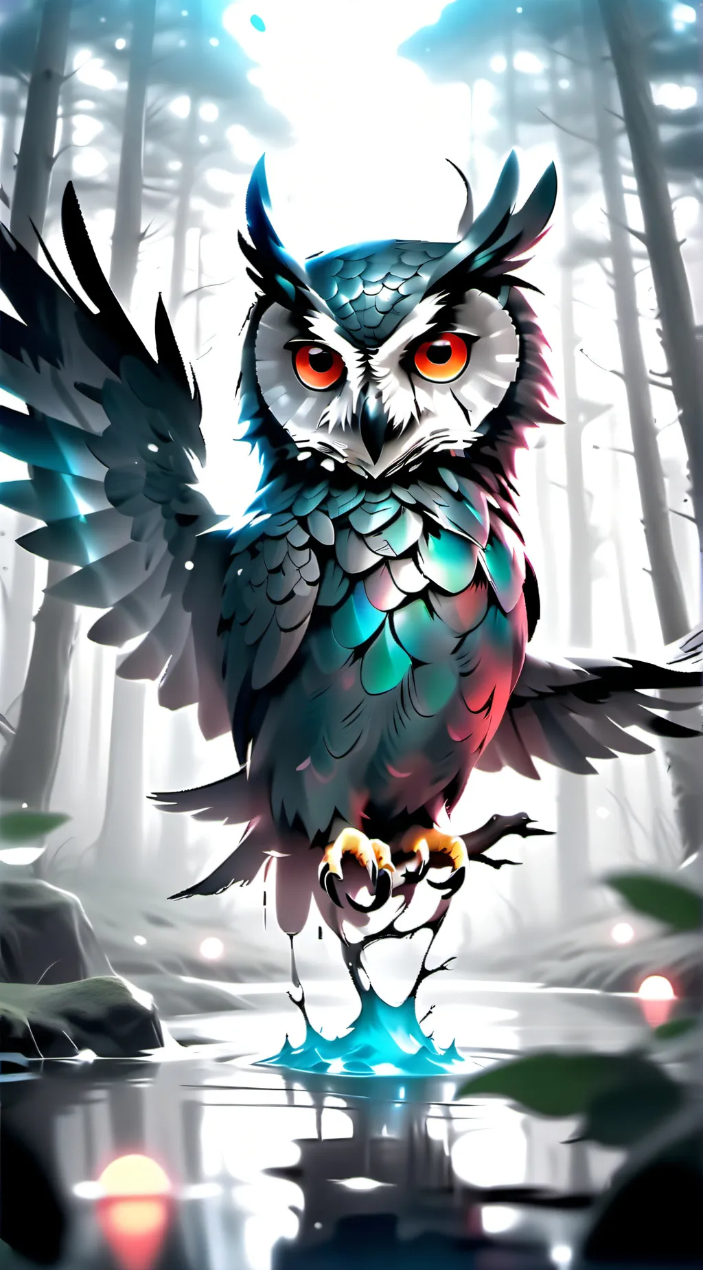 ai character: Alumni party background
