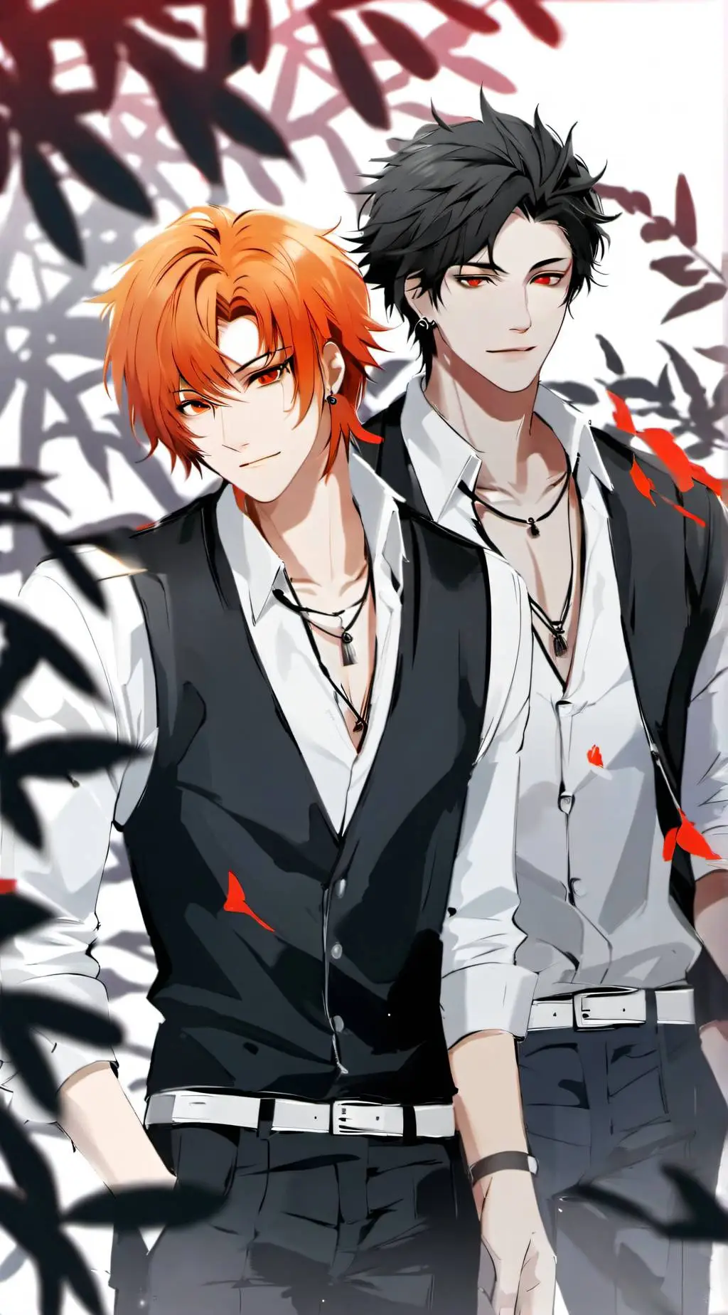 ai character: jiaozi and jin  background