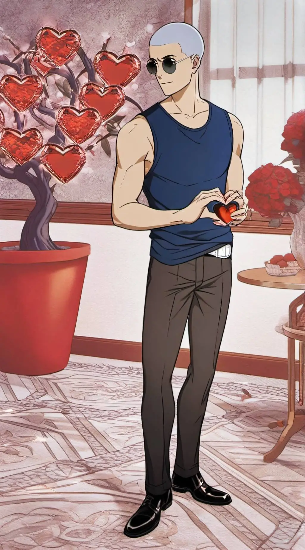 ai character: peter background
