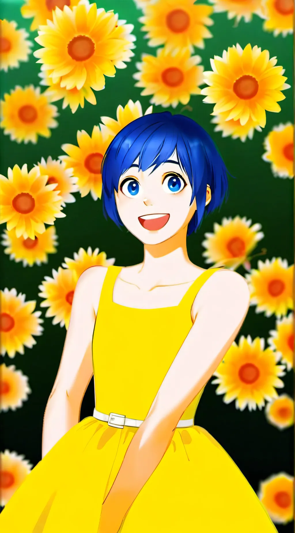 ai character: Joy background