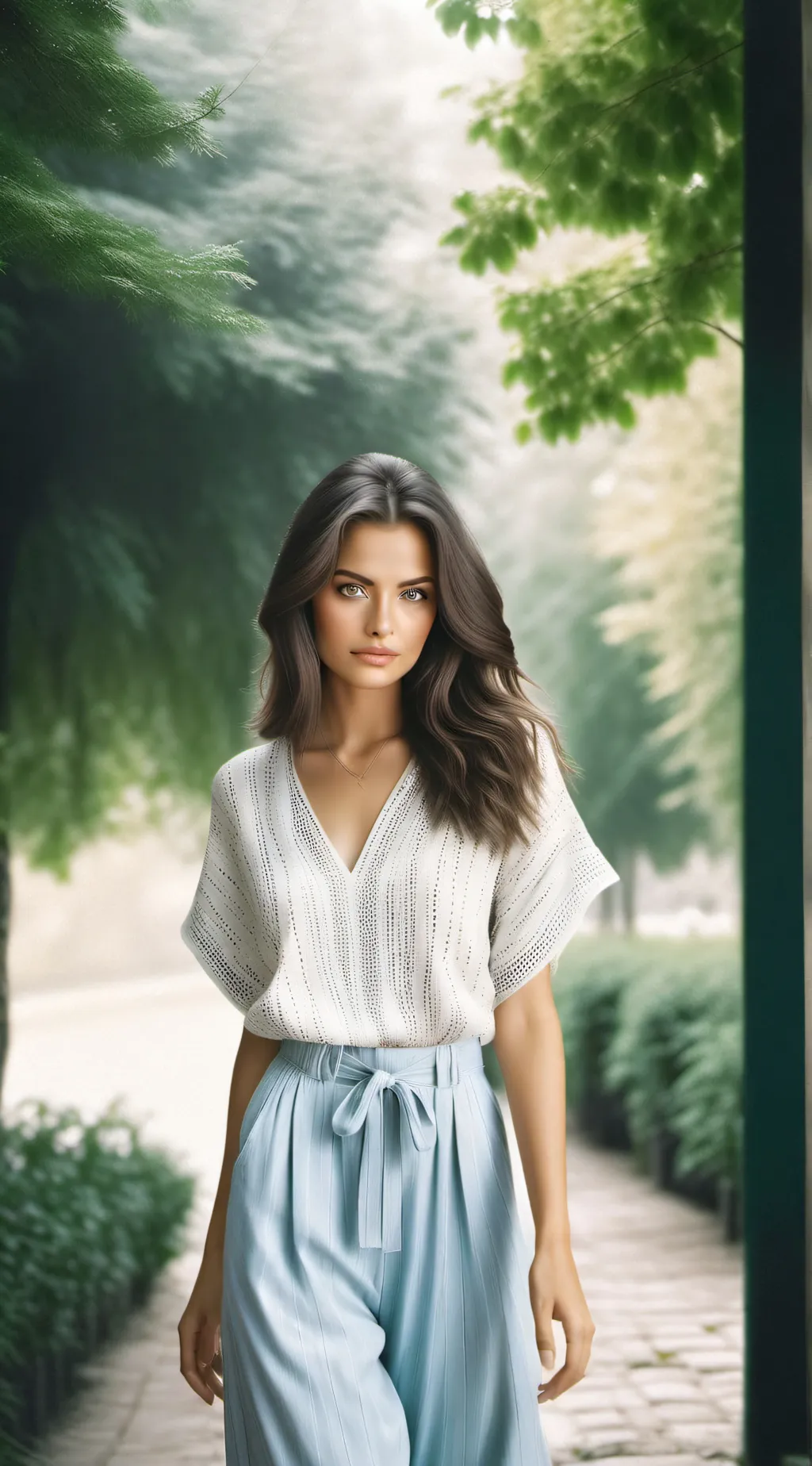 ai character: Ariana background