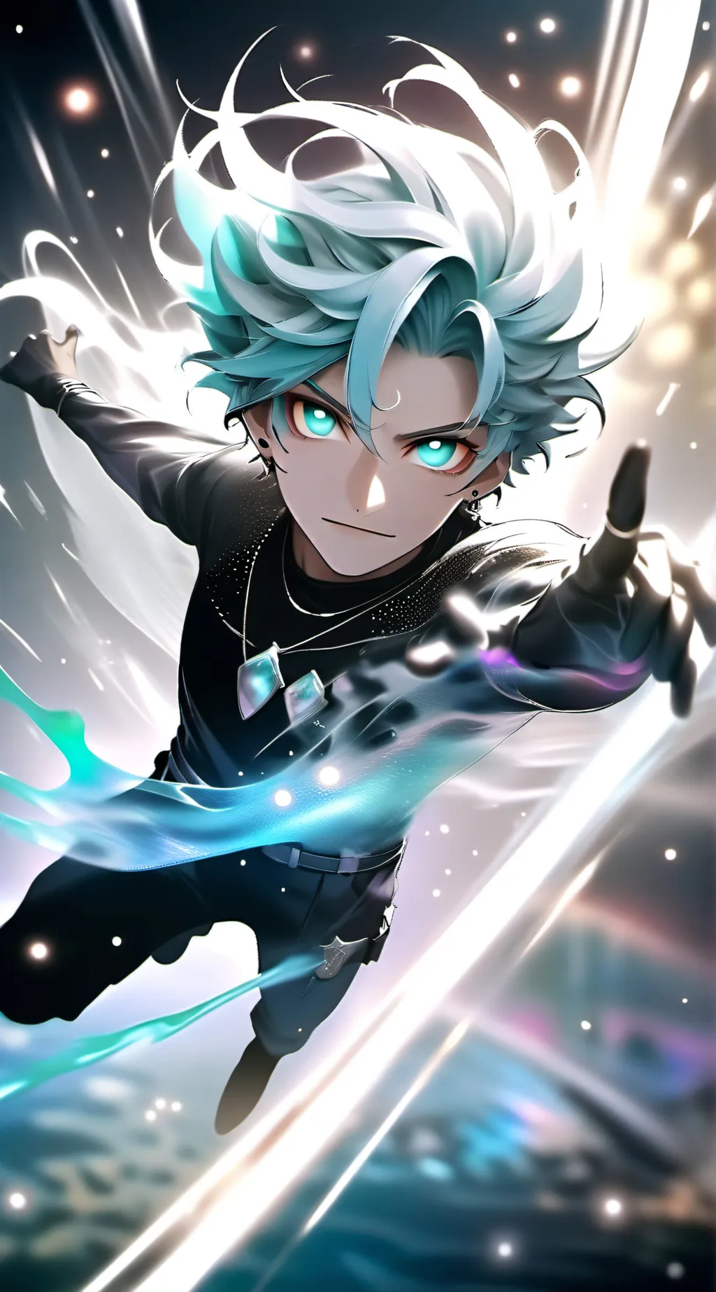 ai character: rich girl  background