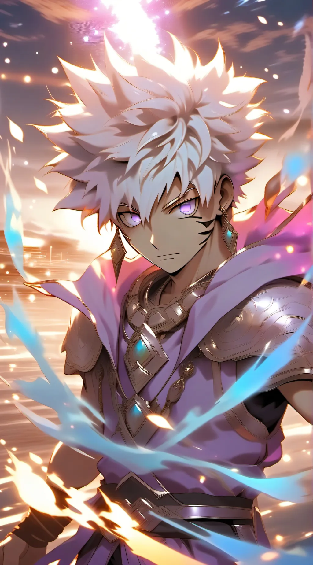 ai character: bakugo  background