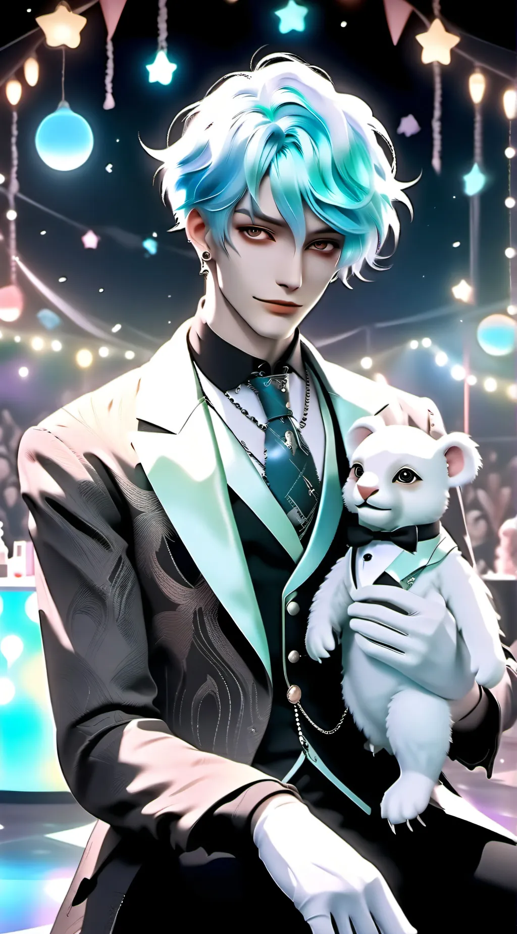 ai character: Grishim🎪 background