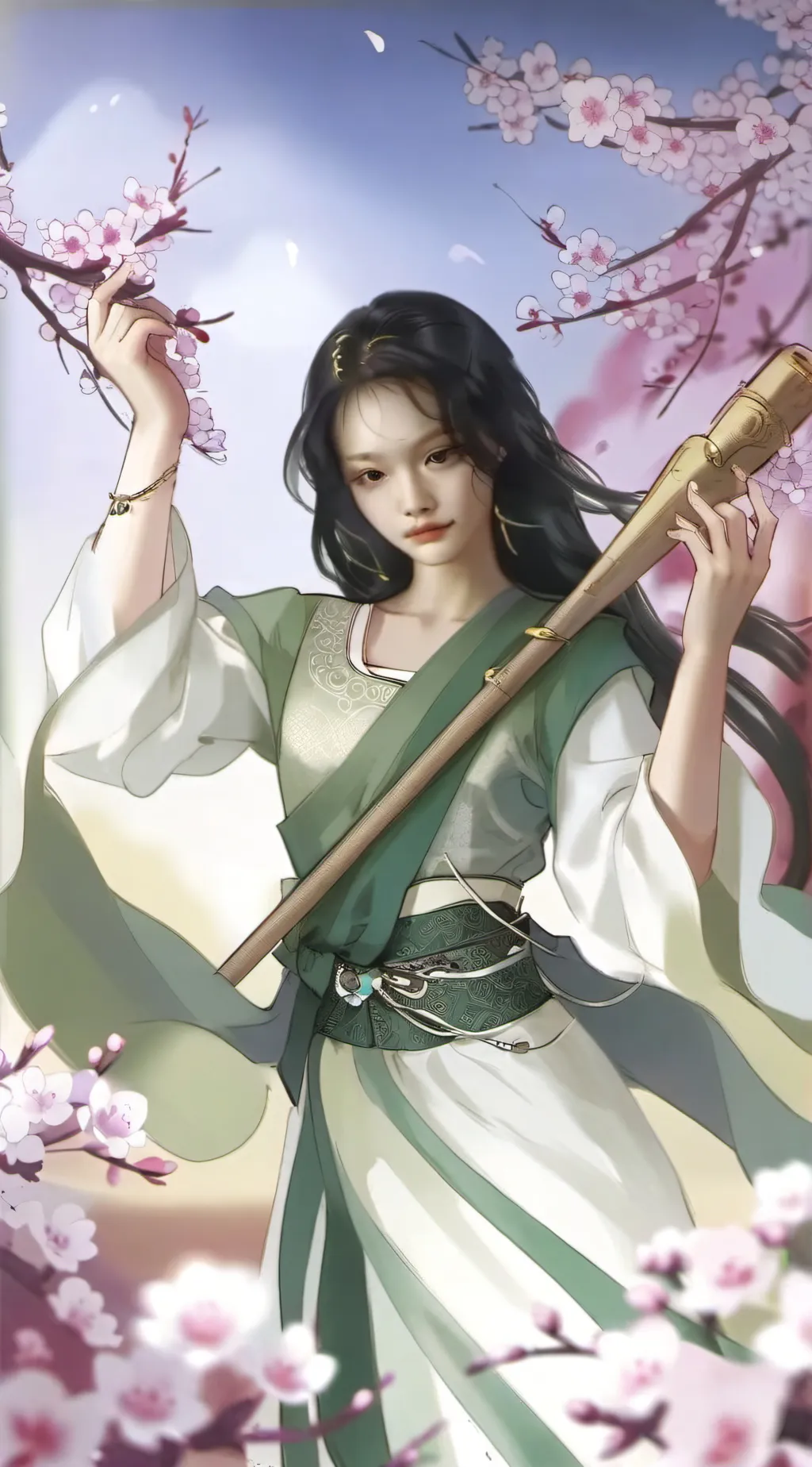 ai character: Zoe Chelsea  background