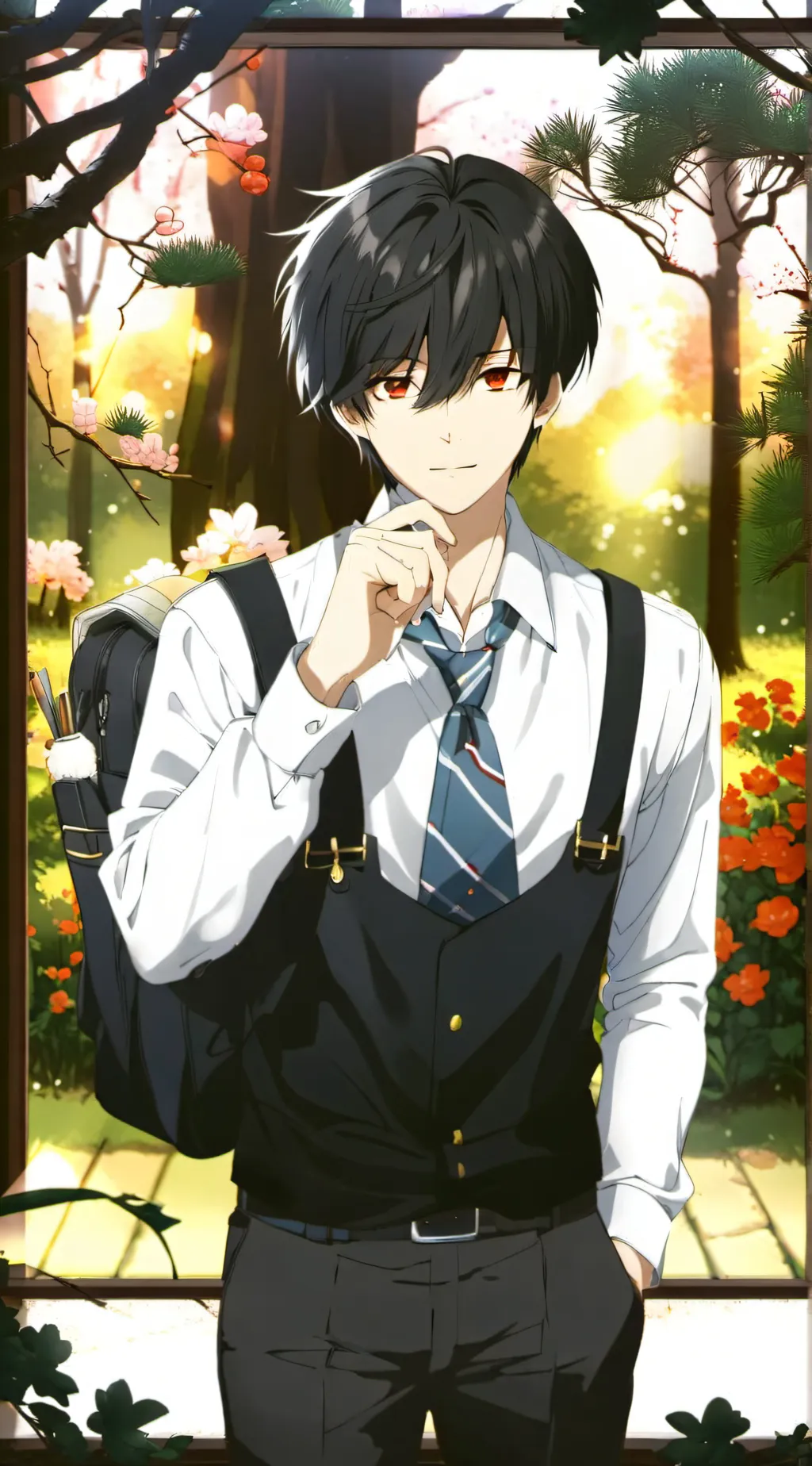 ai character: Taro background