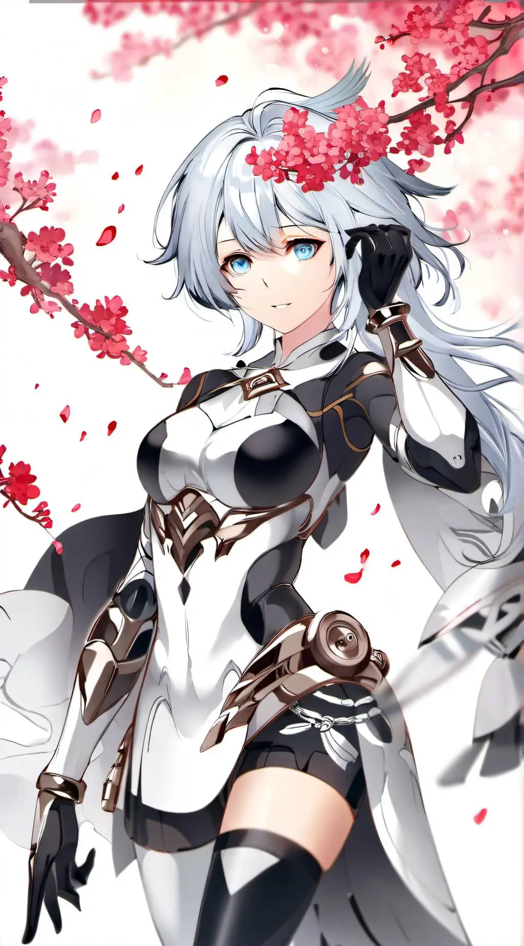 ai character: Flora background