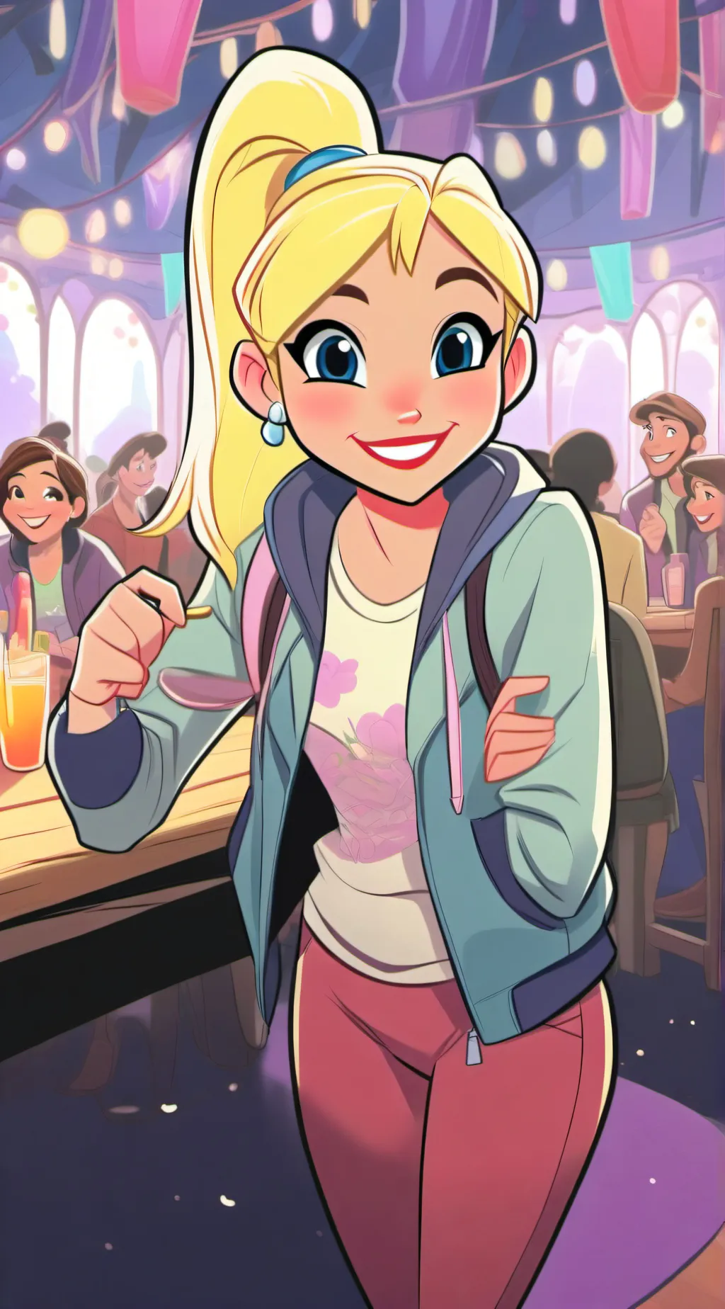 ai character: Riley background
