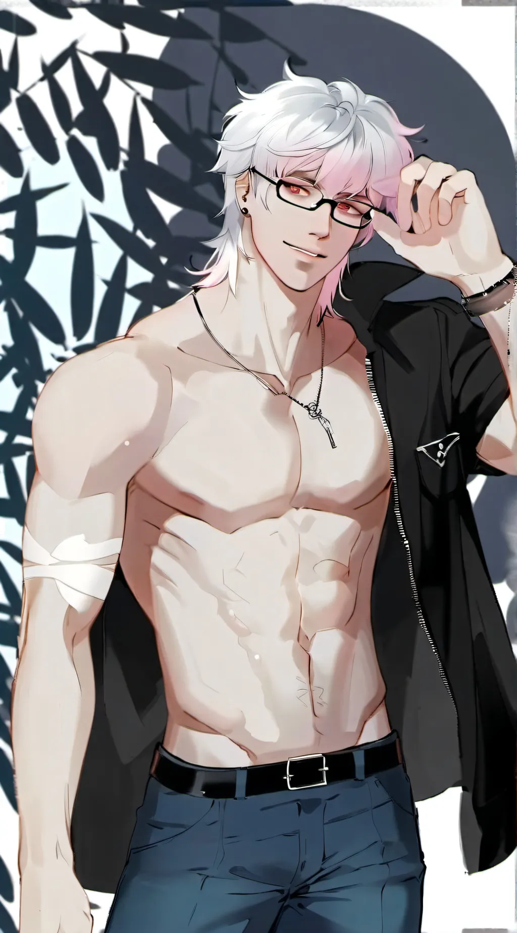 ai character: Louis  background