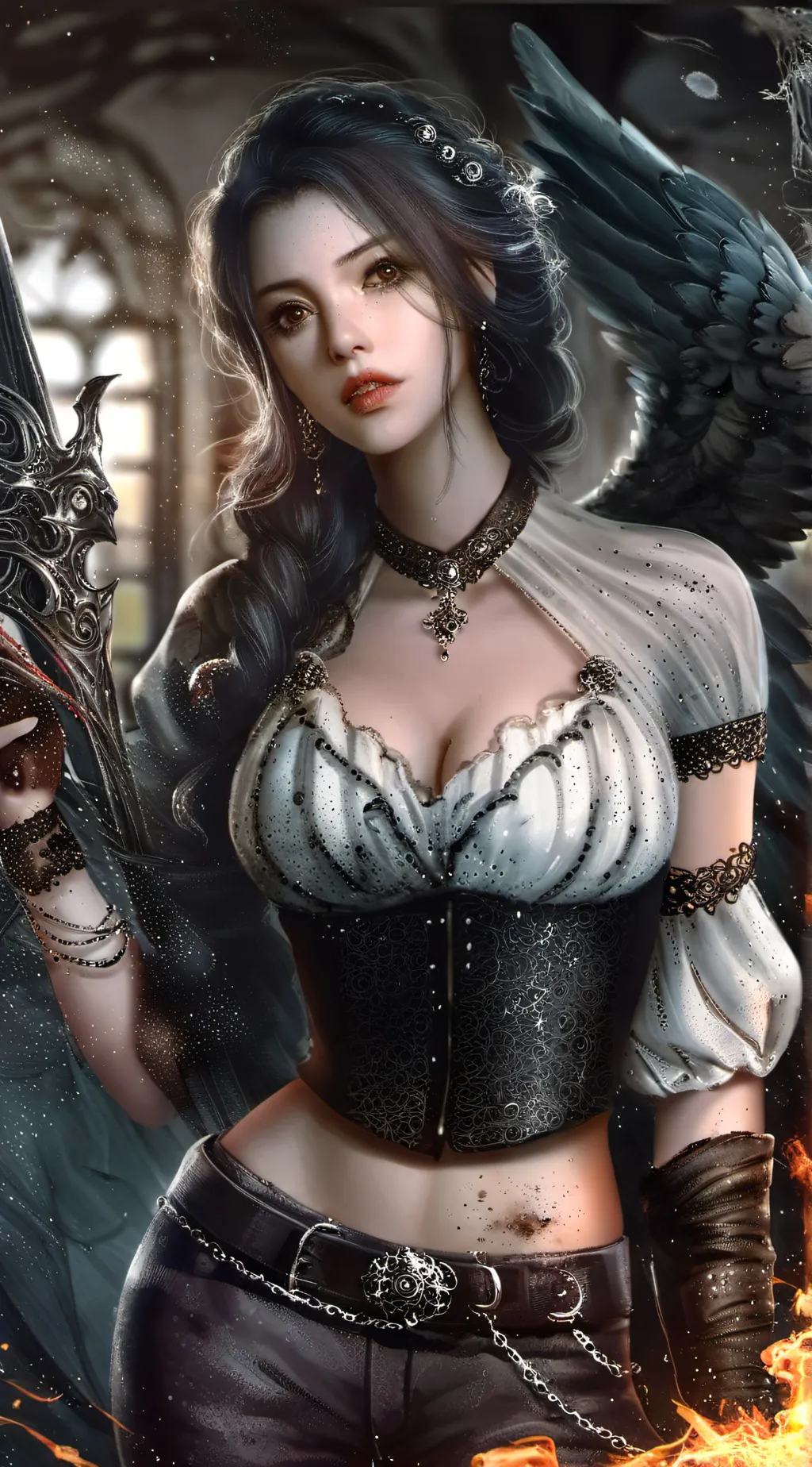 ai character: Sylvia background