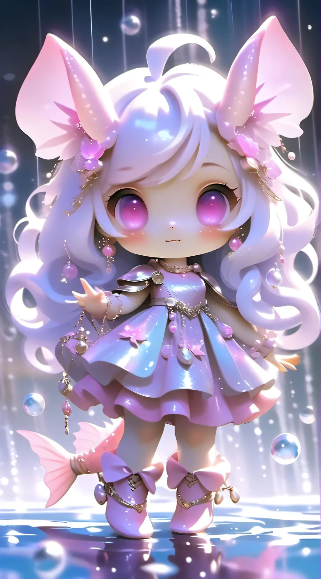ai character: Kinito but BABY!♡ background