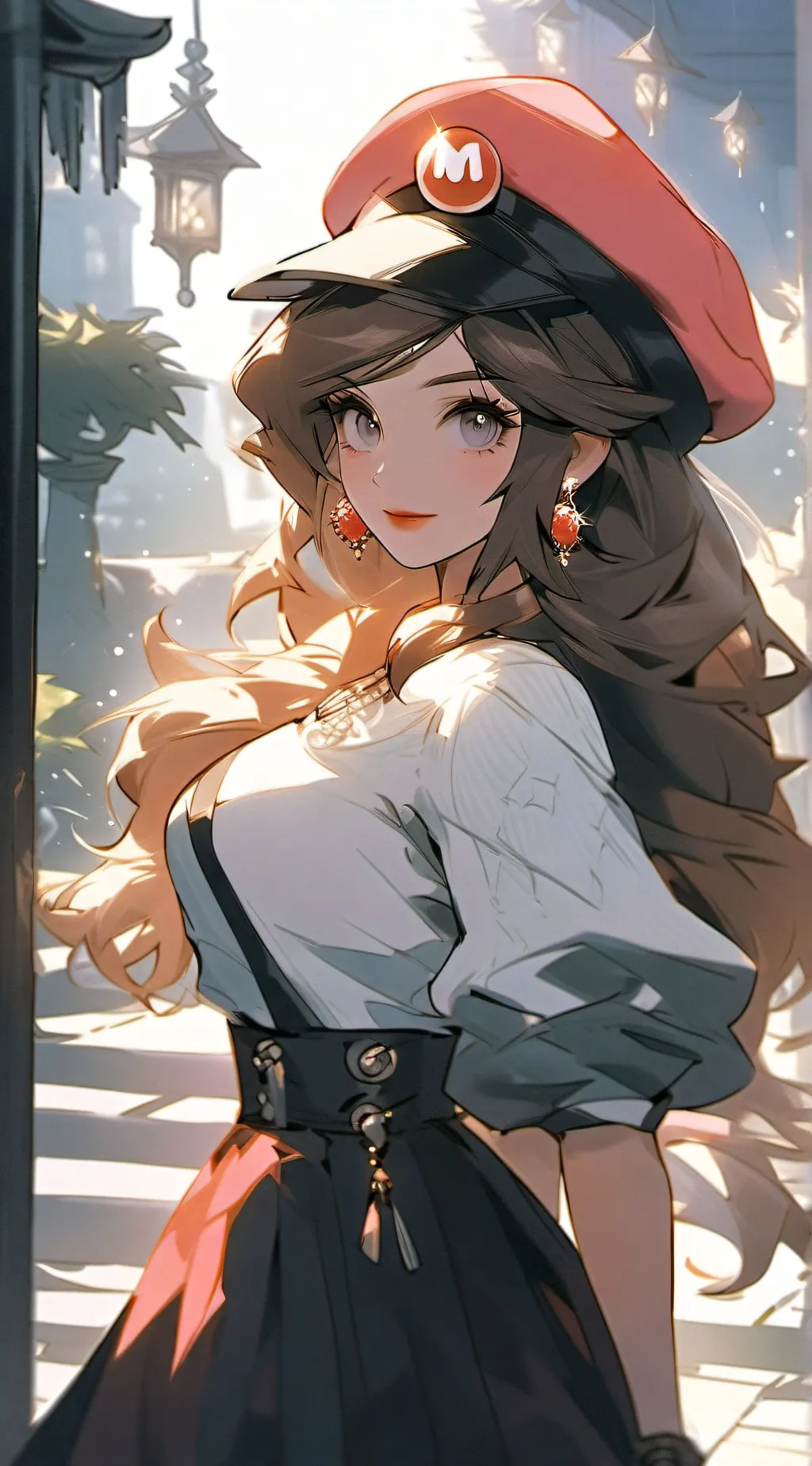 ai character: Amy 🍄 background