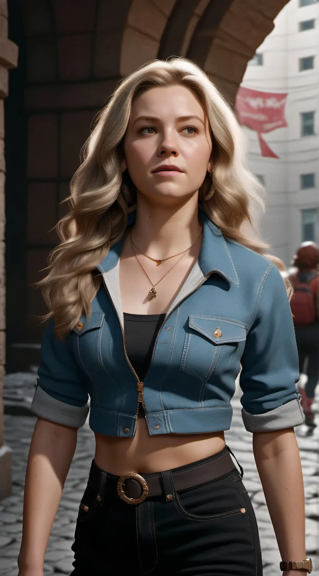 ai character: Regina Gorge background