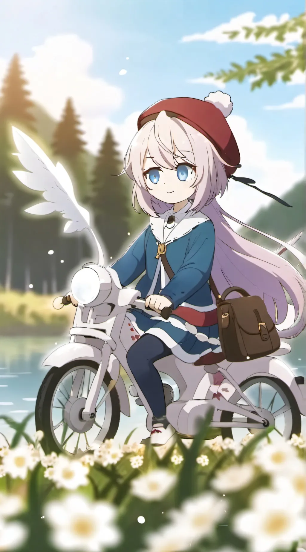 ai character: Lily background