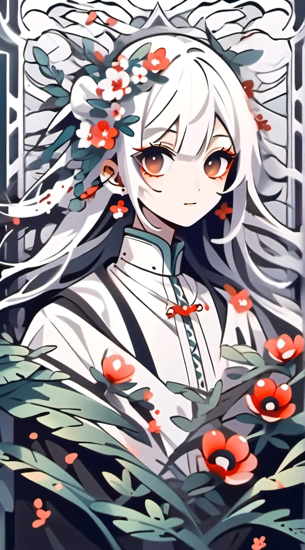 ai character: Days count background