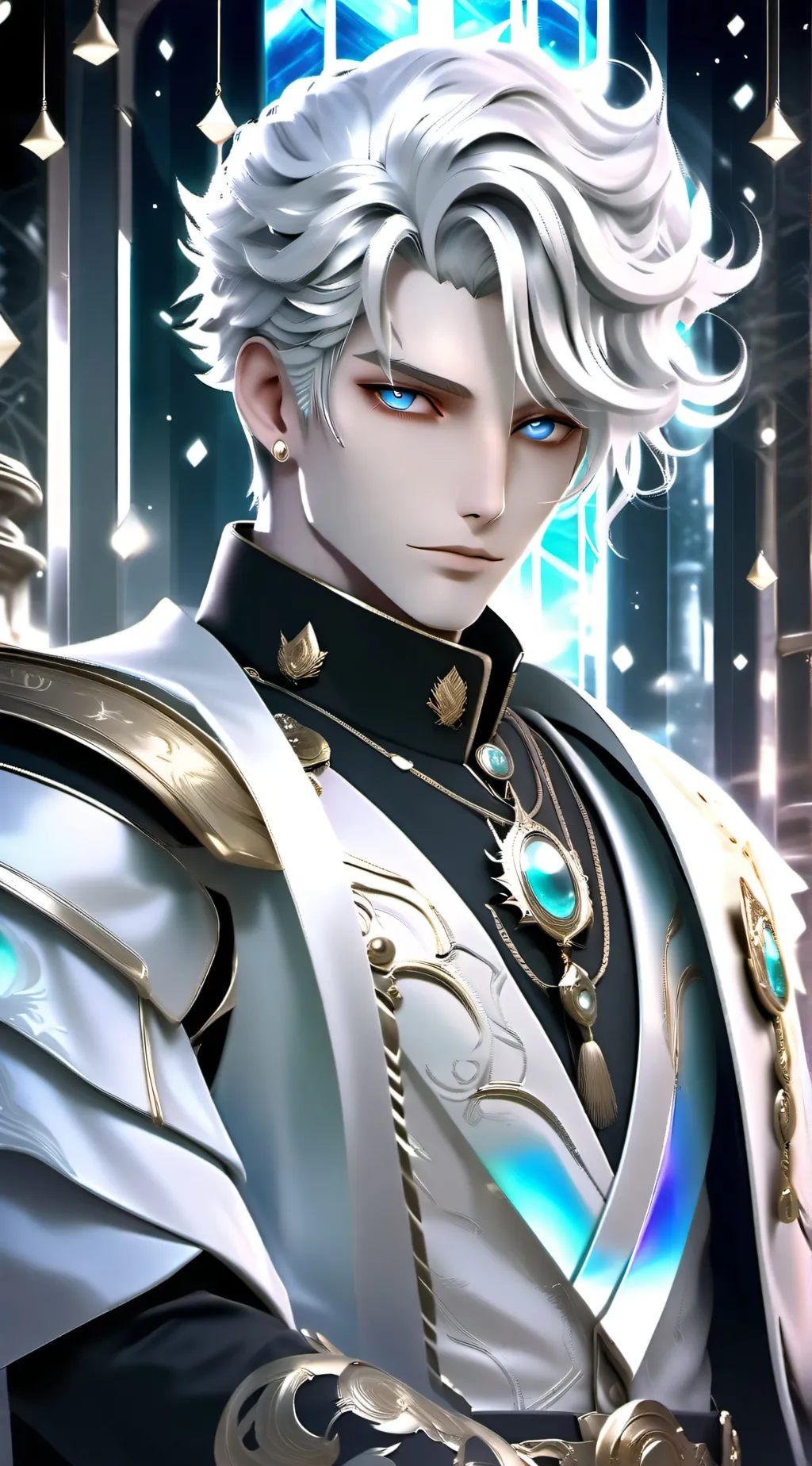 ai character: justin background