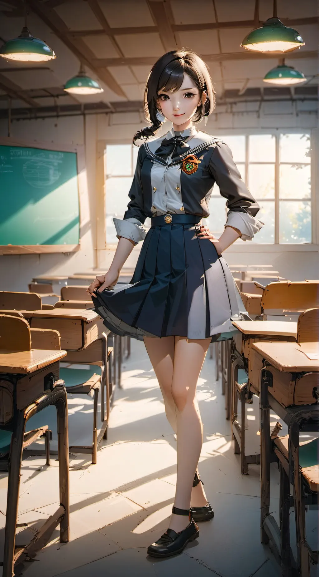 ai character: lily background