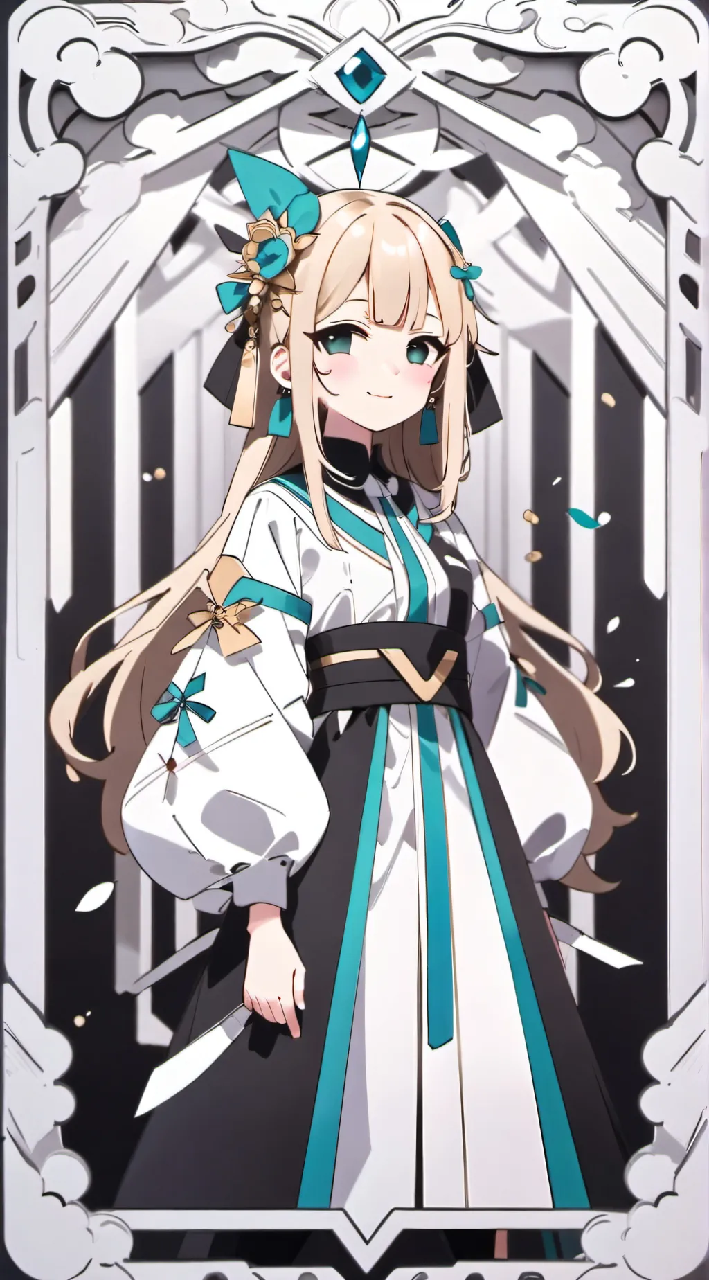 ai character: The first thing  I background