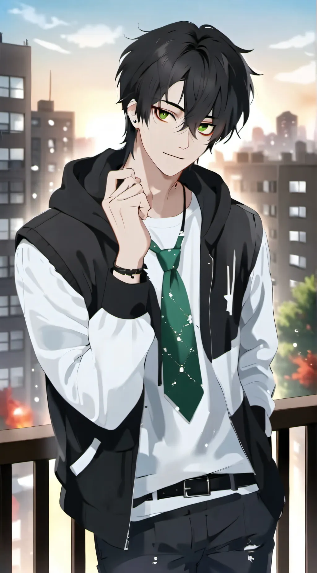ai character: Andrew background