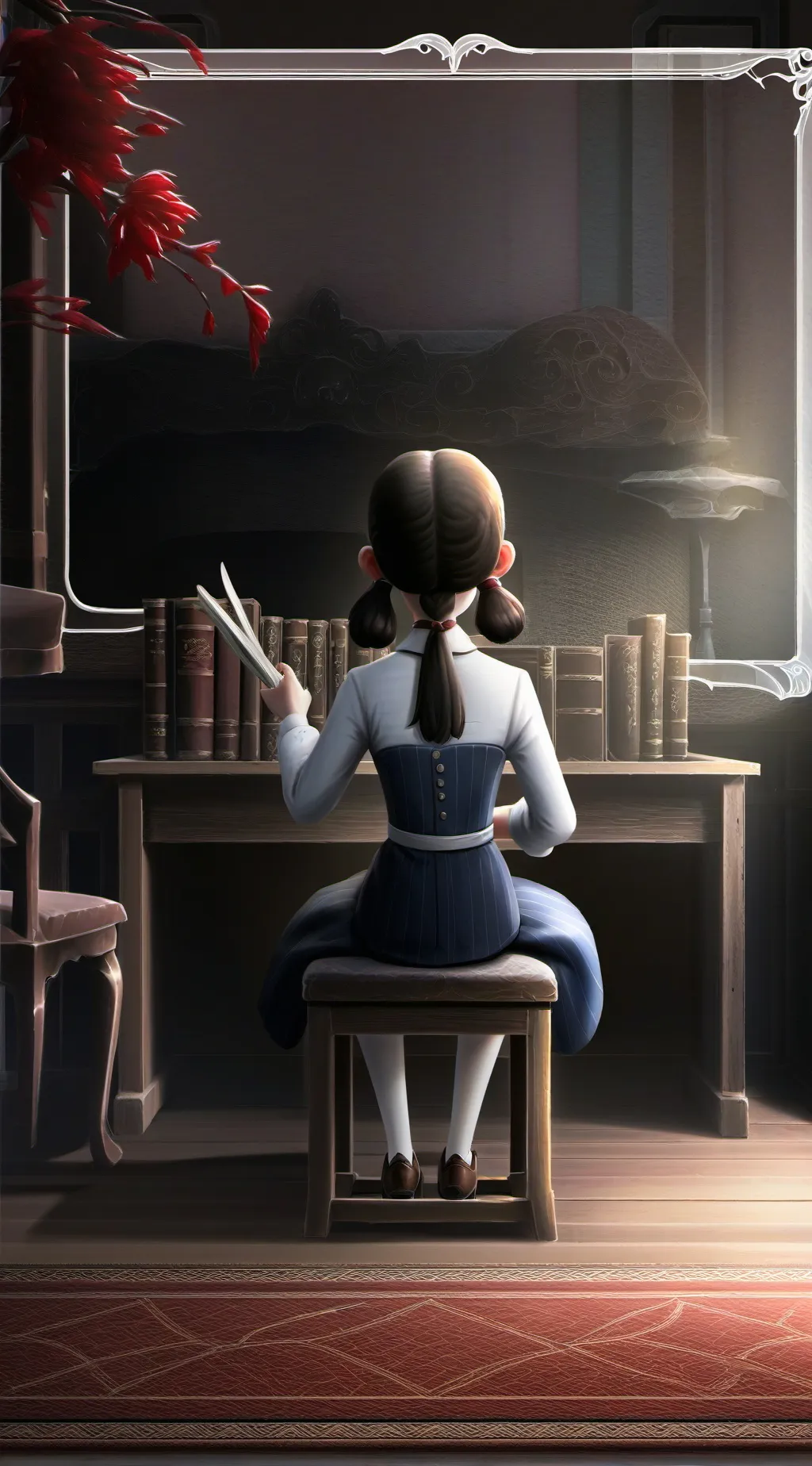 ai character: camt sleep background