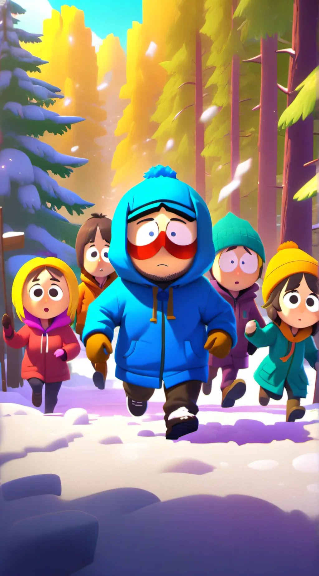 ai character: sout park background