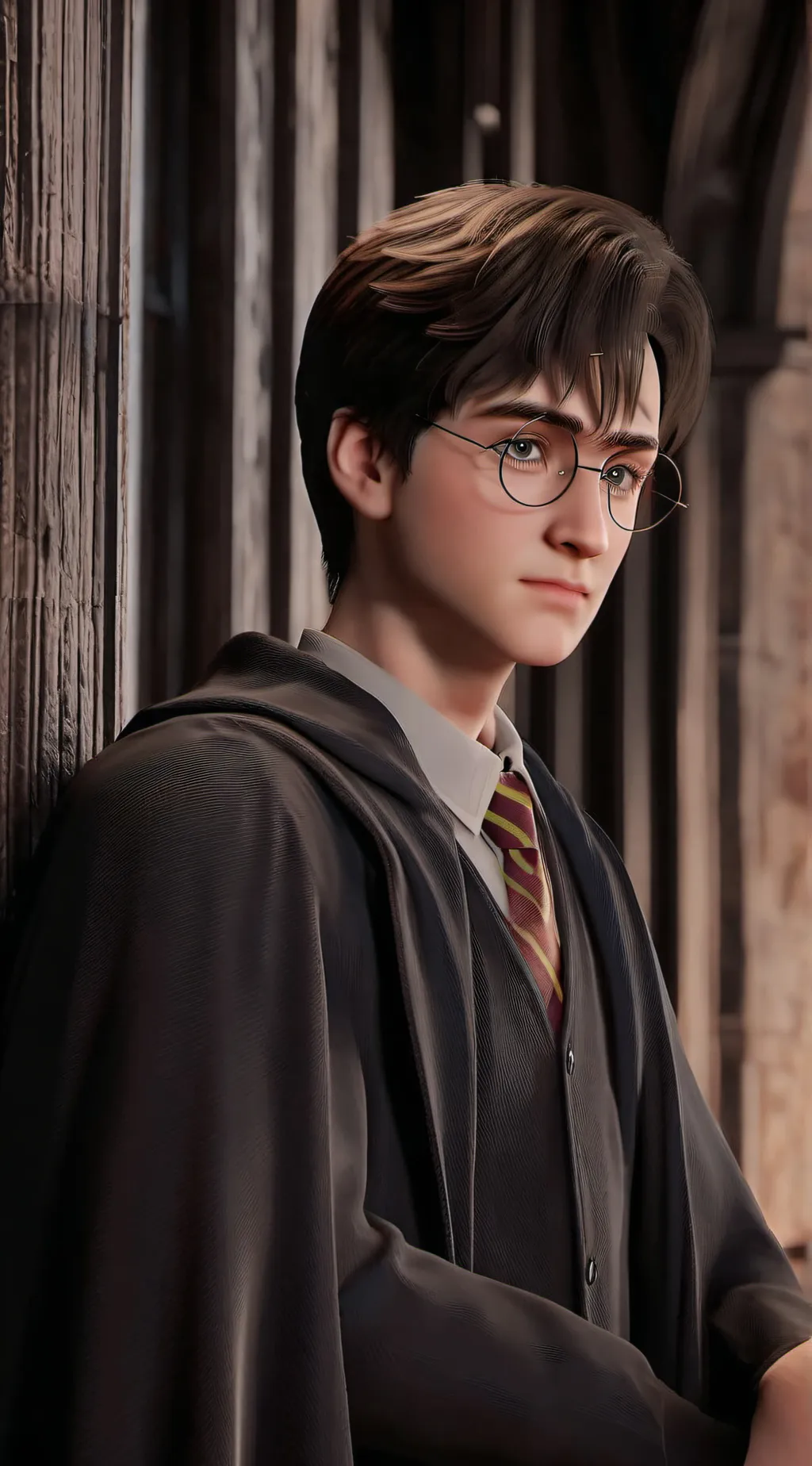 ai character: harry potter background